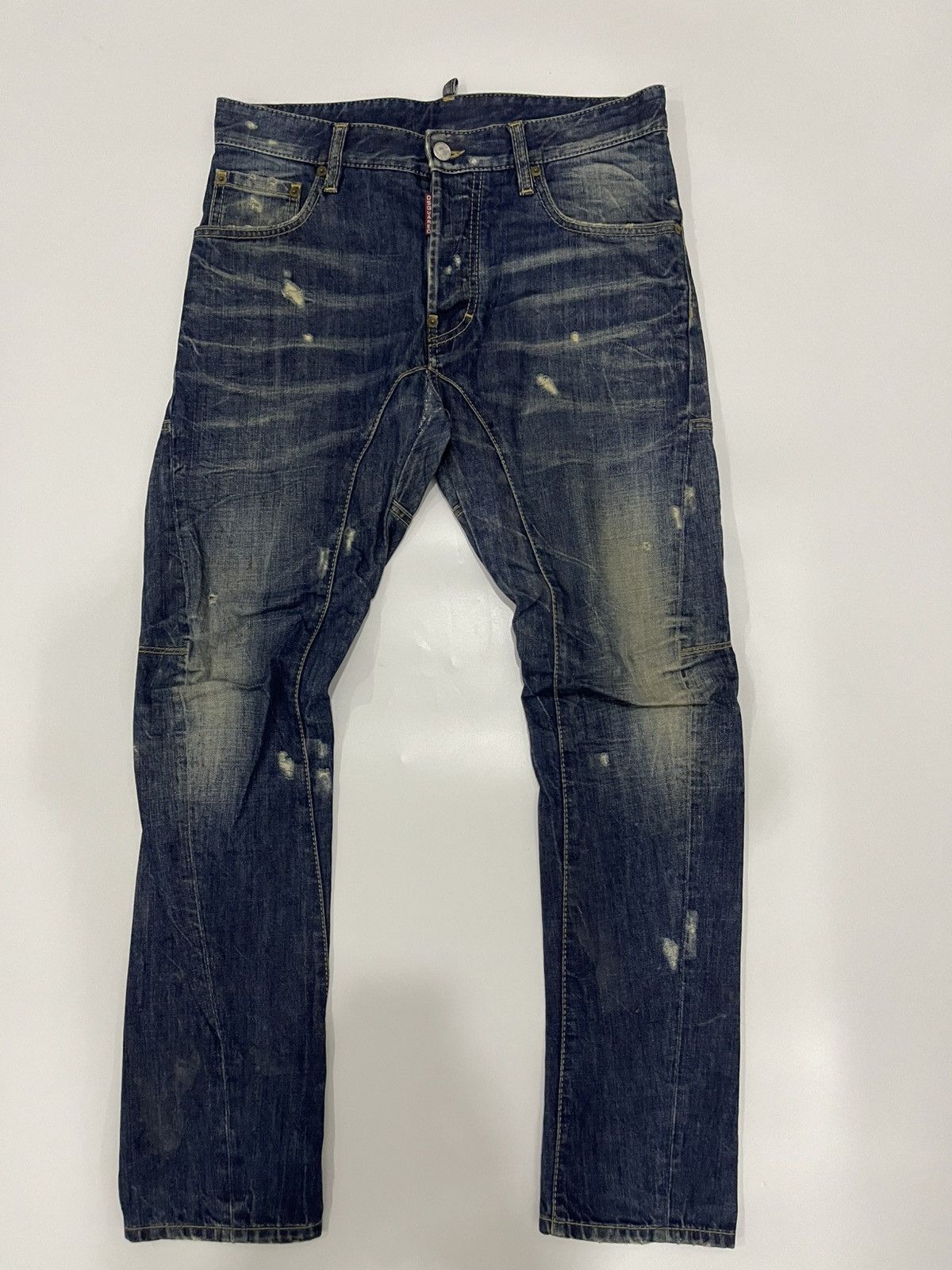 Dsquared2 DSQUARED2 Denim Blue Men's Slim Skinny Jeans Size US 30 / EU 46 - 1 Thumbnail
