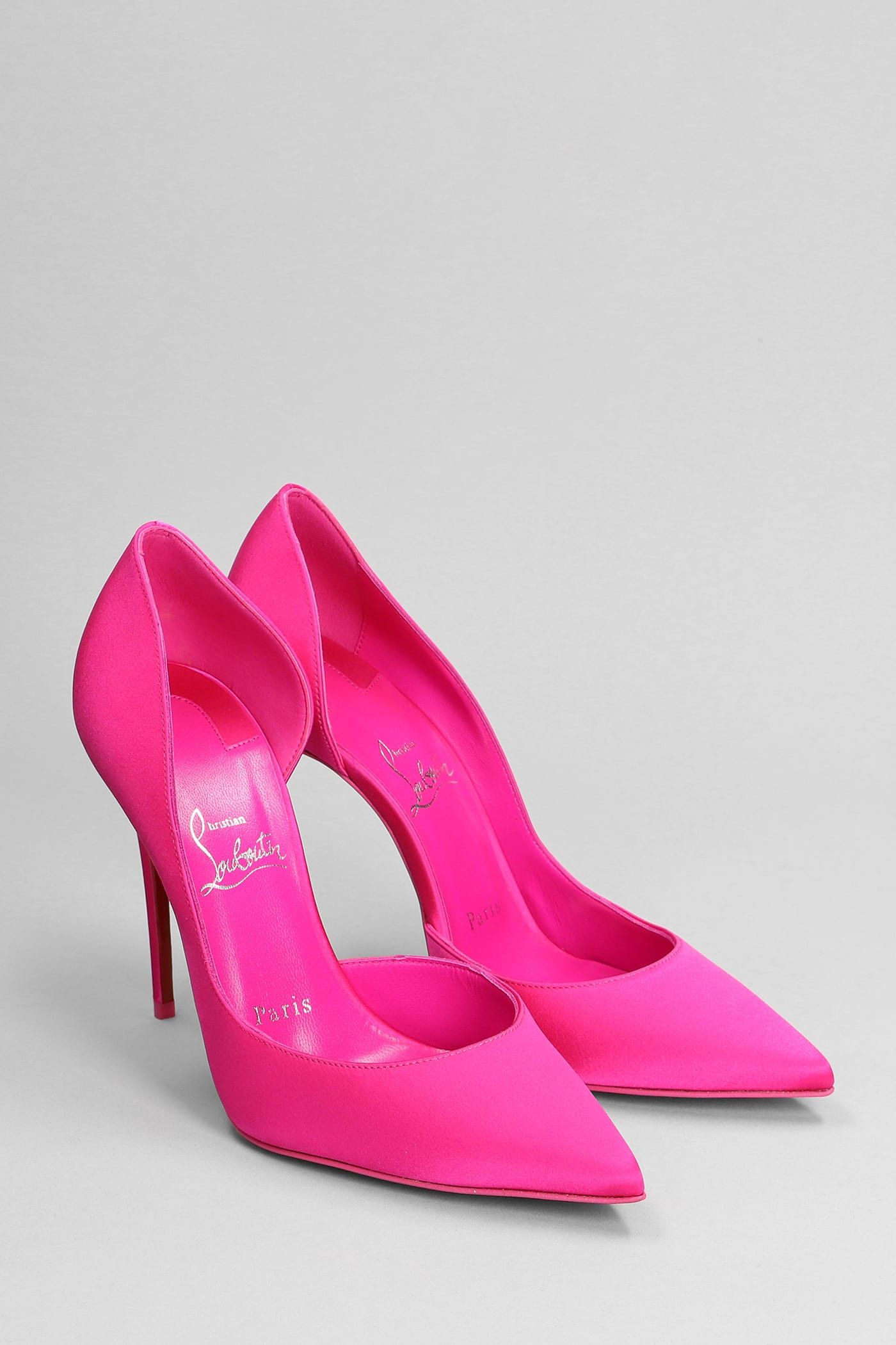 Christian Louboutin o1s1wg110924 Iriza Crepe Pumps in Pink Size US 9 / IT 39 - 2 Thumbnail