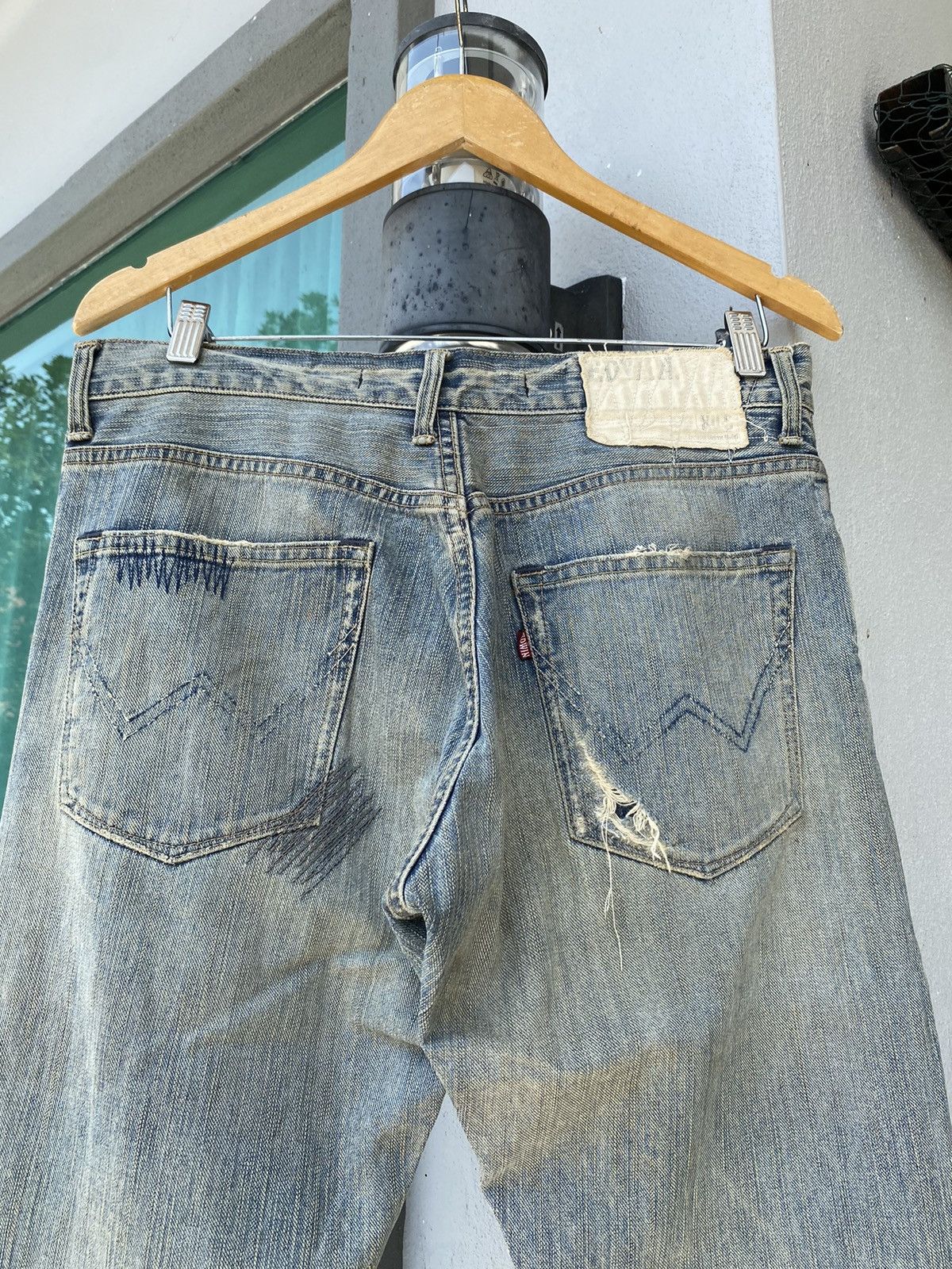 Japanese Brand × Vintage Japanese Brand Edwin Sashiko Denim Size US 32 / EU 48 - 4 Thumbnail