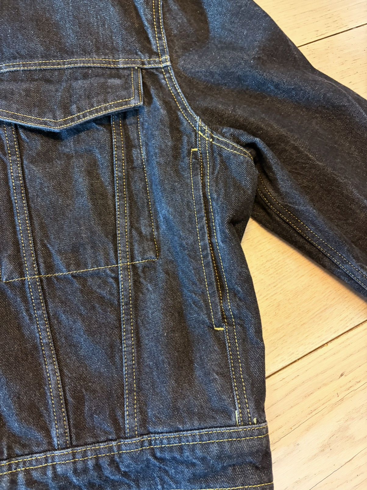 Studio Nicholson Studio Nicholson black Denim Jacket Size US S / EU 44-46 / 1 - 5 Thumbnail