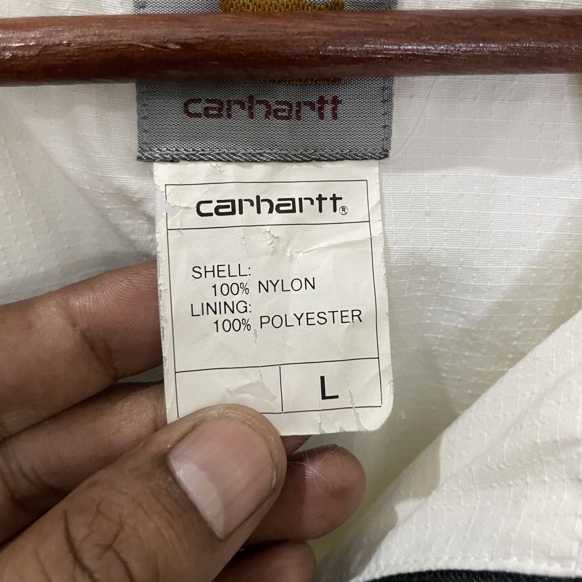 Carhartt Vintage Carhatt Half Zipper Jacket Size US L / EU 52-54 / 3 - 6 Thumbnail