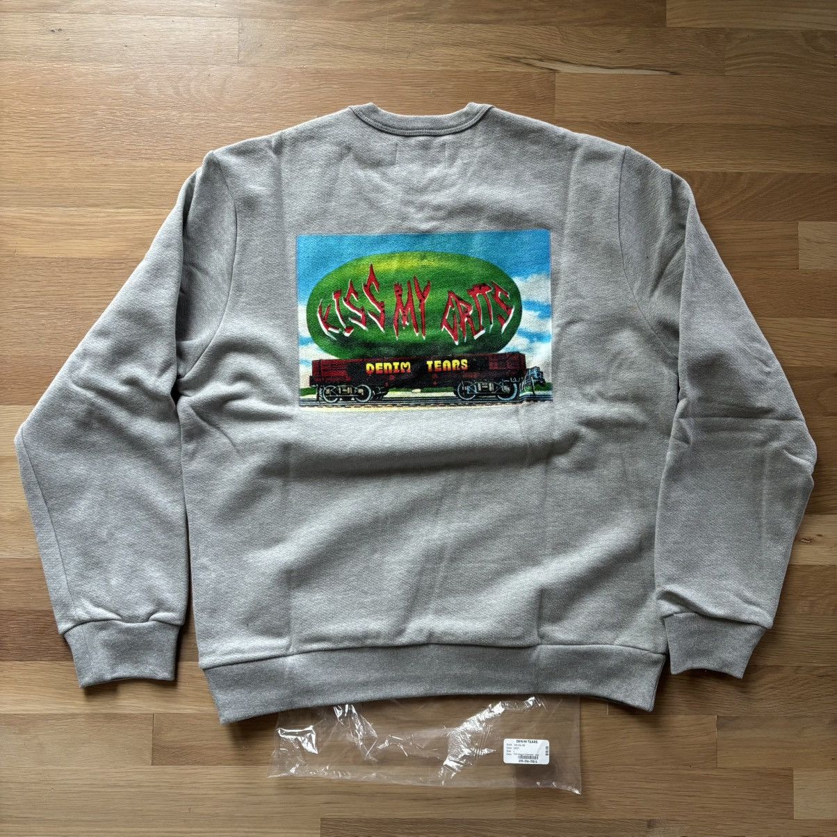 DENIM TEARS Stussy x Denim Tears Giant Fruit Crewneck Size US L / EU 52-54 / 3 - 4 Thumbnail