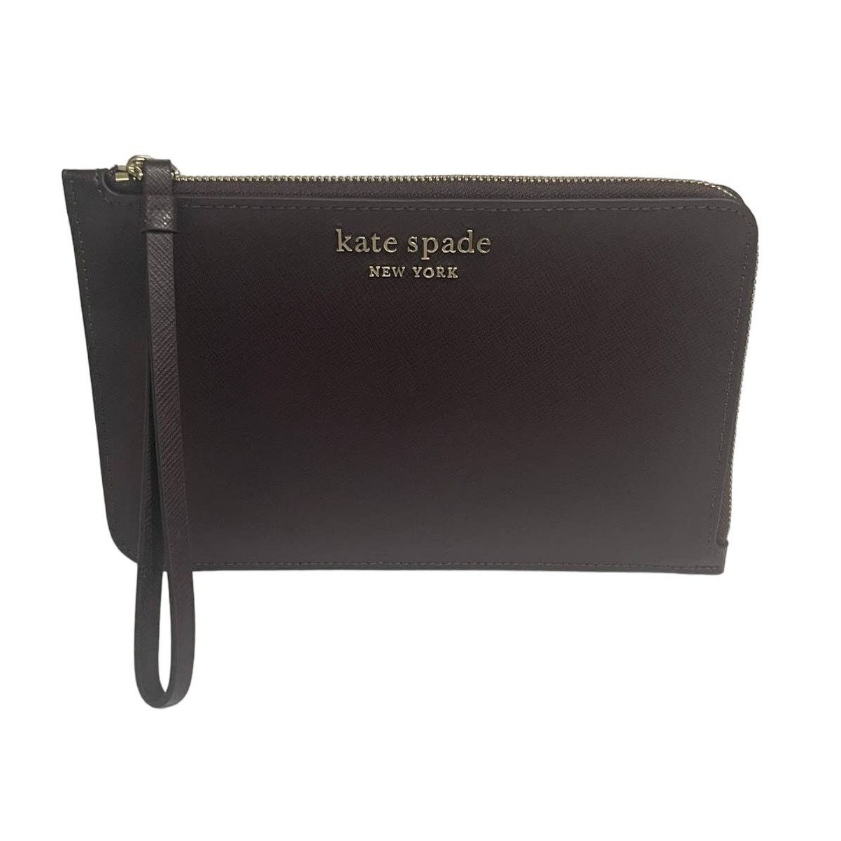 Kate Spade Kate Spade cameron medium wristlet In chocolate (New) Size ONE SIZE - 1 Thumbnail