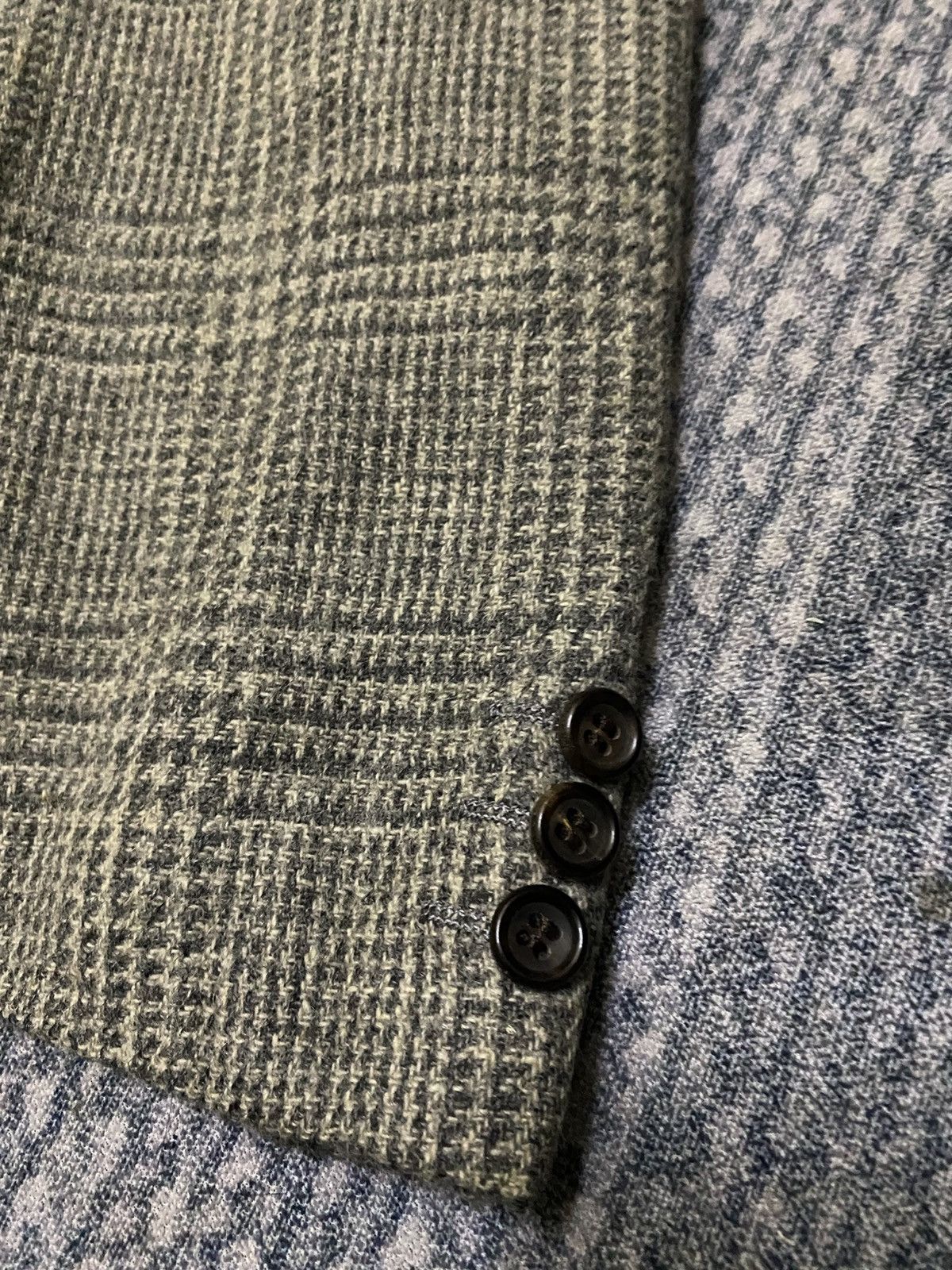 Comme des Garcons Homme LATE 80s, AD 1989 CDG HOMME TWEED TWILL BLAZER Size US M / EU 48-50 / 2 - 6 Thumbnail