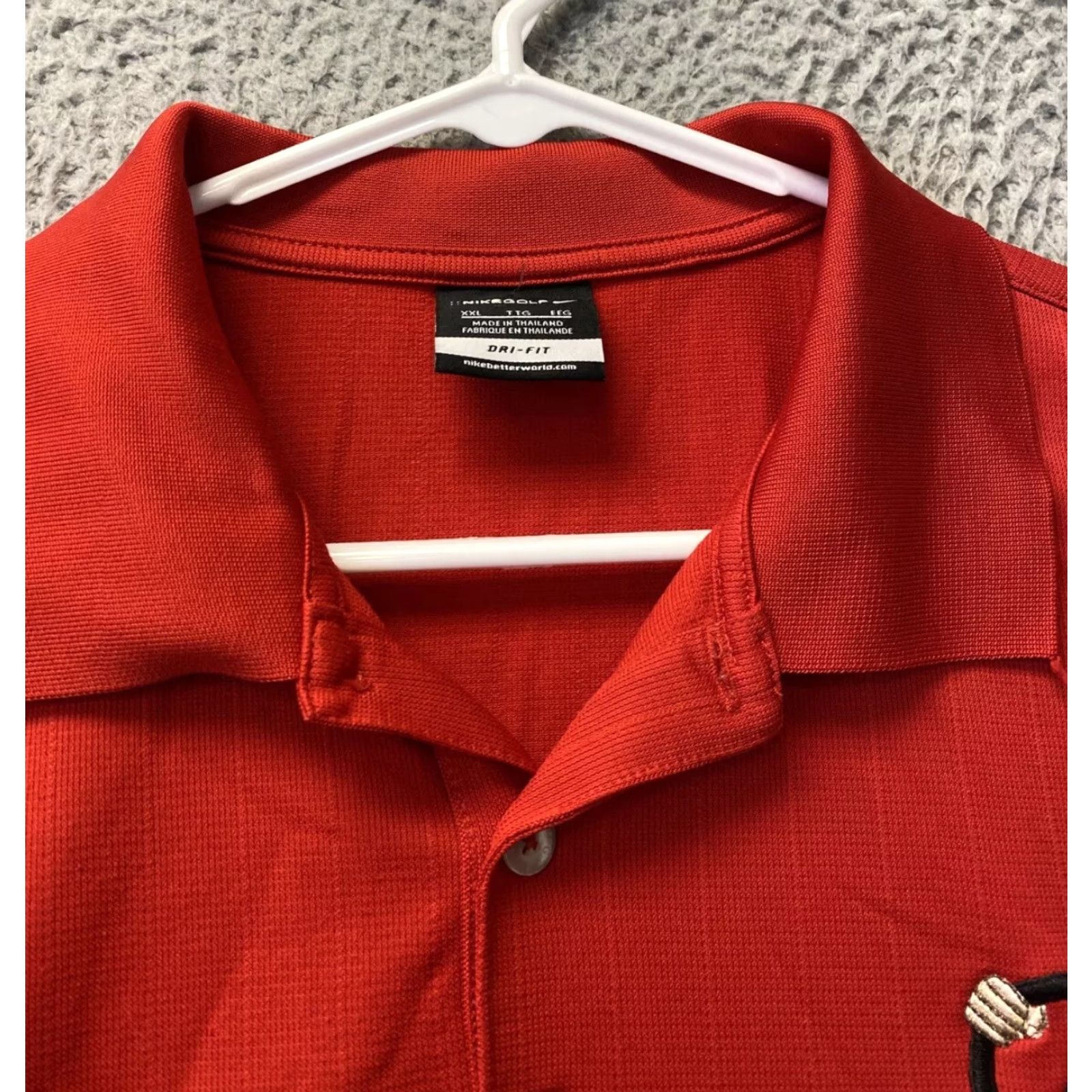 Nike Nike Golf Fit Dry Polo Shirt Men's XXL Short Sleeve Red Mens /111-42 Size US XXL / EU 58 / 5 - 3 Thumbnail