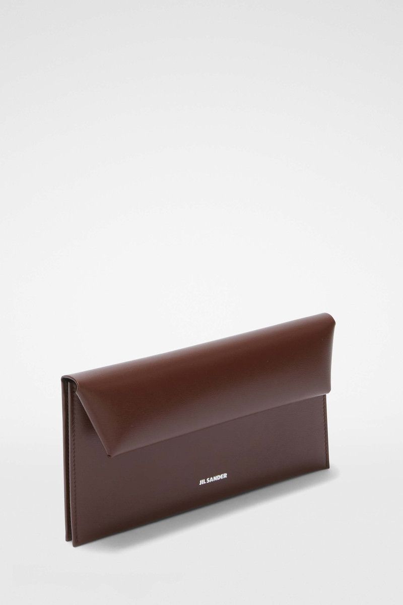 Jil Sander o1loc1c0426 Size:OS/Wallet in Brown Size ONE SIZE - 2 Thumbnail
