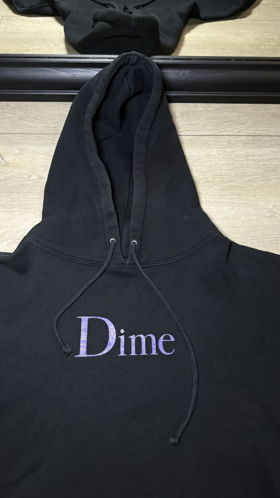 Dime Dime Classic Skateboards Purple Spellout Hoodie Dimecraft Size US L / EU 52-54 / 3 - 4 Thumbnail