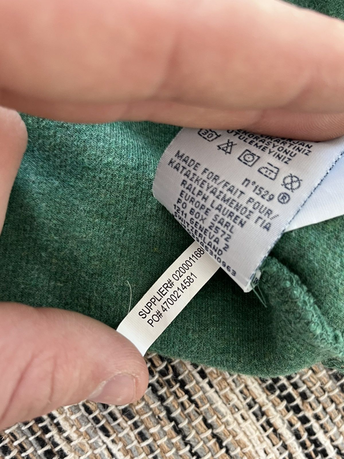 Polo Ralph Lauren Vintage Polo Ralph Lauren Half Zip Sweatshirt Green Y2K Size US M / EU 48-50 / 2 - 11 Thumbnail