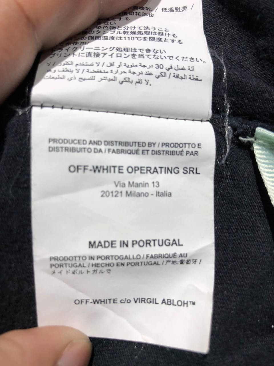 Off-White Off-white Black byredo elevator music tee Size US M / EU 48-50 / 2 - 8 Thumbnail
