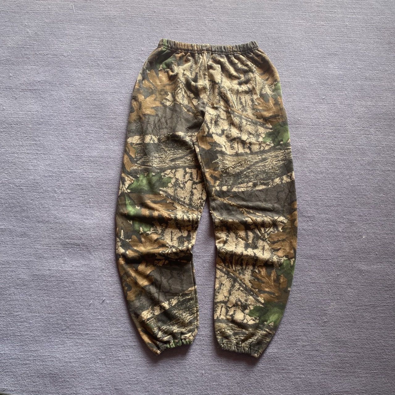 Realtree × Vintage (Free-size) Crazy Vintage Y2K Realtree Camo Sweatpants Size US 30 / EU 46 - 1 Thumbnail