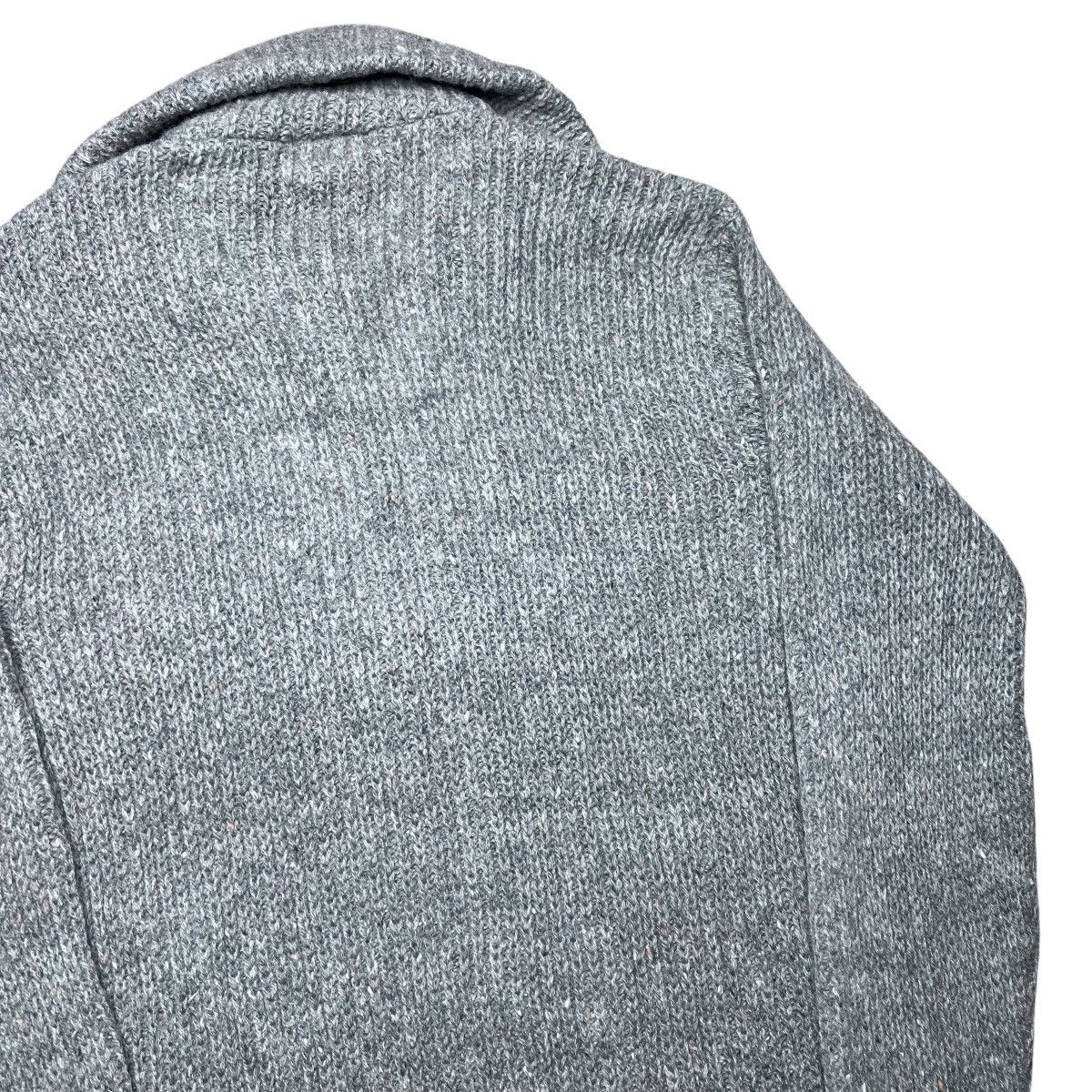 Pendleton × Vintage Vintage 80s Pendleton Shetland Wool Grey Zip Up Knit Sweater Size US M / EU 48-50 / 2 - 21 Thumbnail