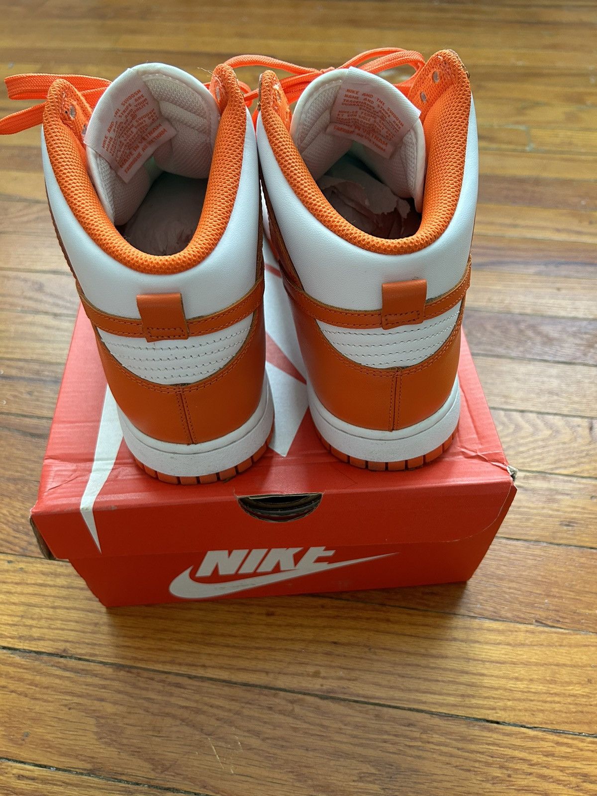 Nike Nike dunk high Syracuse Size US 10 / EU 43 - 4 Thumbnail