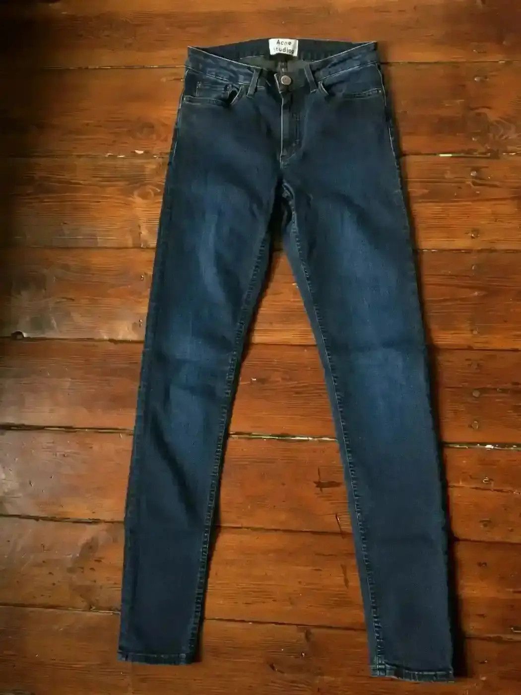 Acne Studios ACNE STUDIOS SKIN 5 DEEP Wmns Unisex Skinny Jns Size 26" / US 2 / IT 38 - 4 Thumbnail