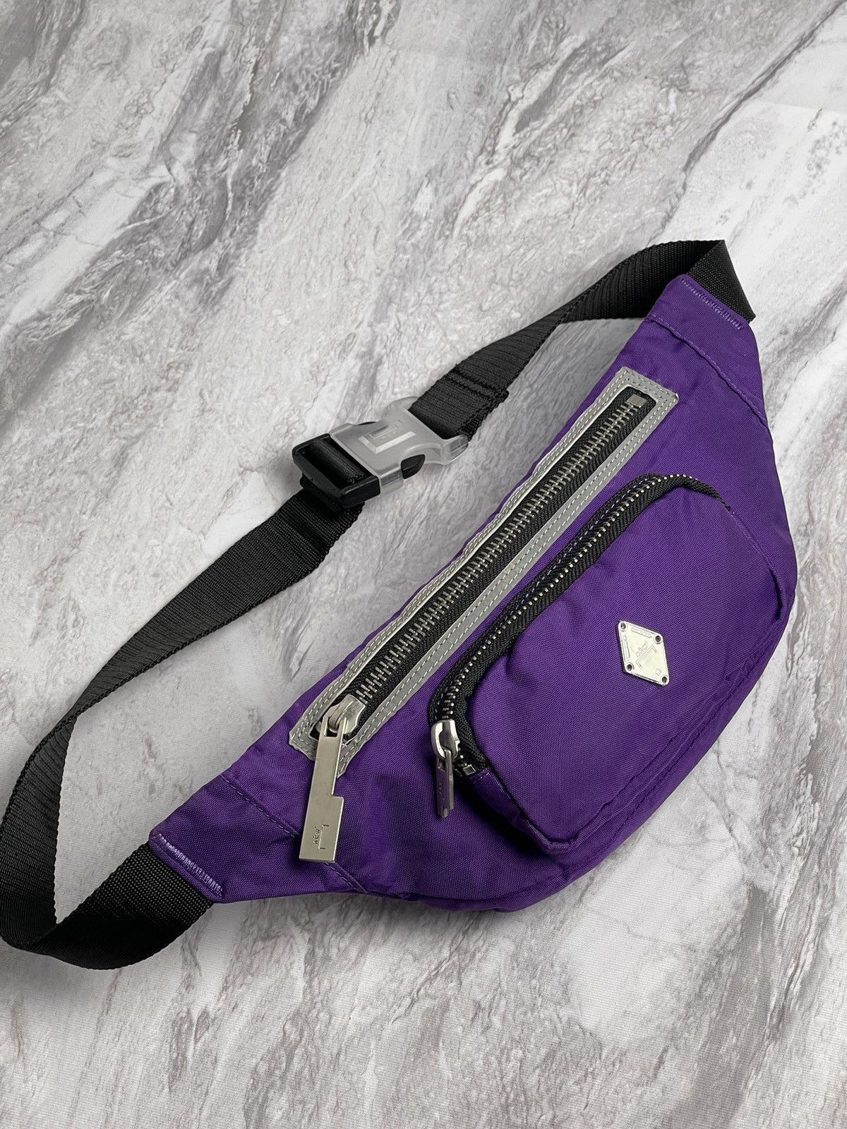 A-COLD-WALL* A-COLD-WALL* Logo Plaque Purple Crossbody Bag Size ONE SIZE - 6 Thumbnail