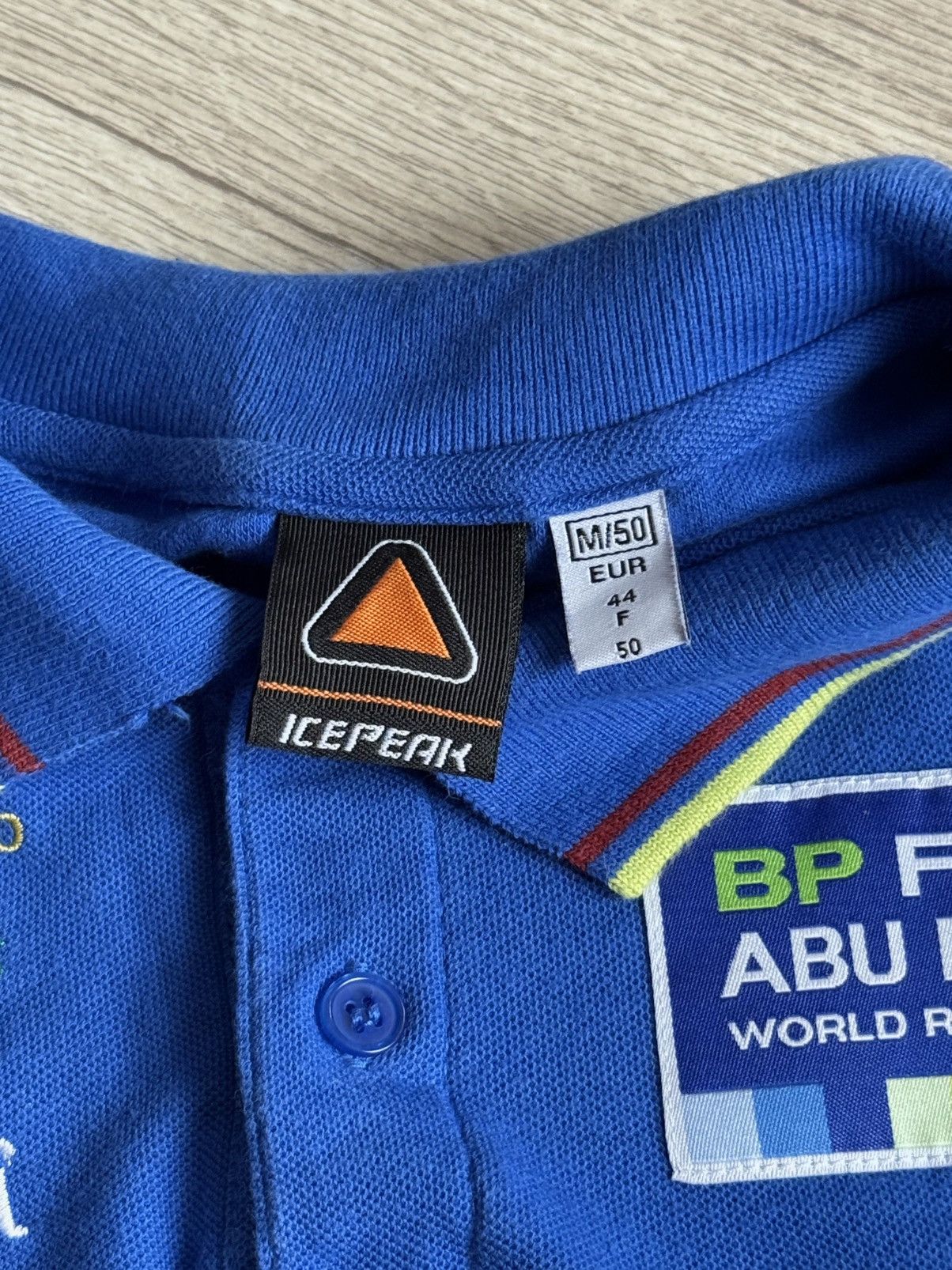 Vintage 🔷Vintage BP Ford Abu Dhabi World Rally Team Polo Shirt🔷 Size US M / EU 48-50 / 2 - 4 Thumbnail