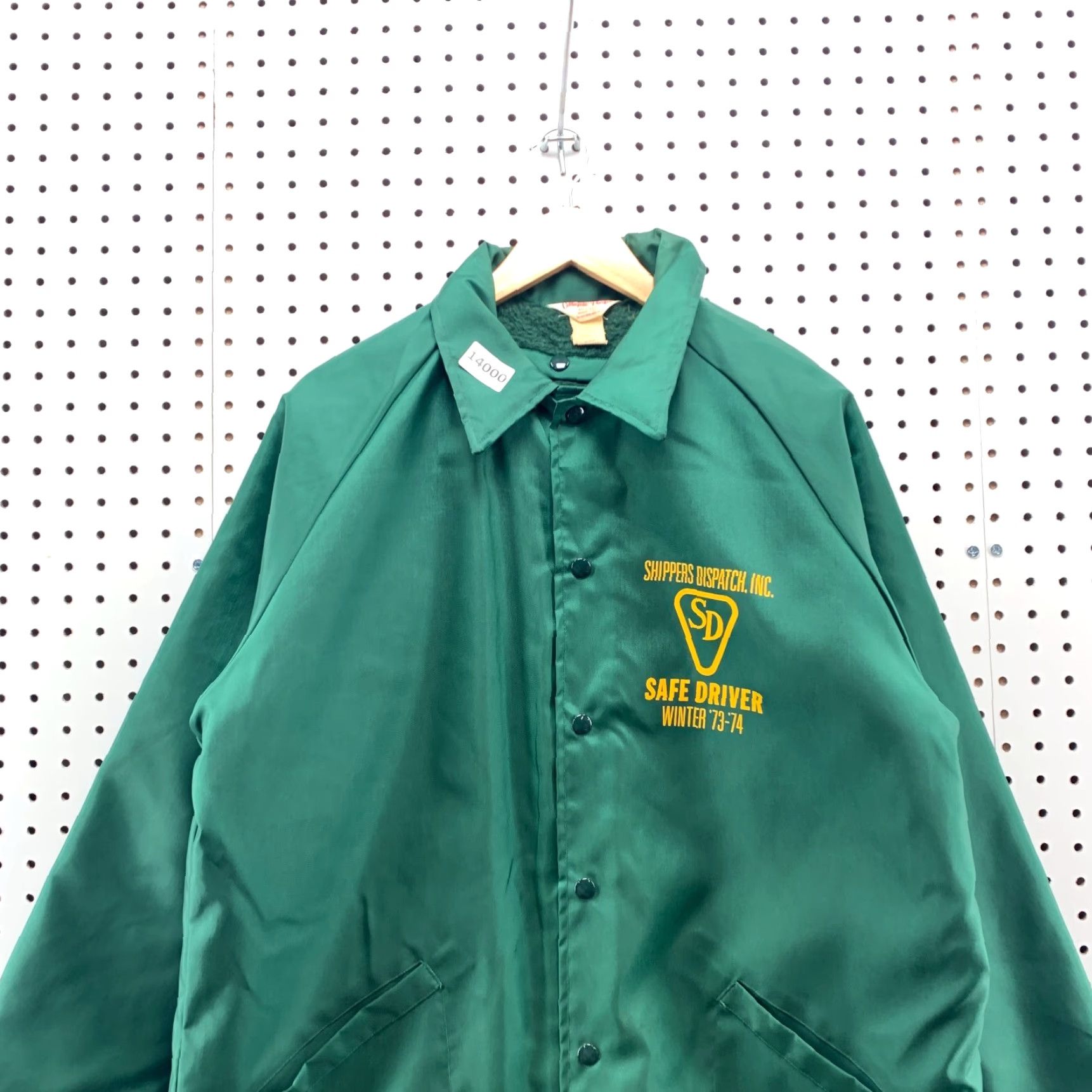 Vintage VINTAGE Collegiate Pacific Santin Snap Jacket Mens Large 70s Green Windbreaker Insulated Workwear 1973 Mens Size US L / EU 52-54 / 3 - 2 Thumbnail