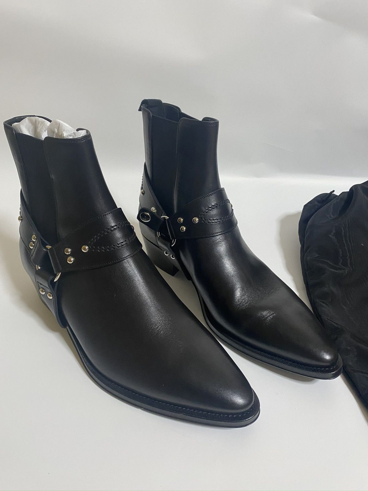 Celine × Hedi Slimane Classic 40mm boots Size US 7 / EU 40 - 2 Thumbnail