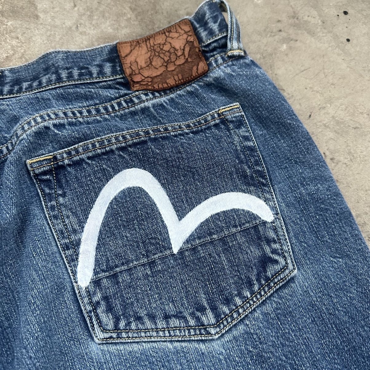 Evisu Evisu Genes Raw Denim Jeans Size US 36 / EU 52 - 8 Thumbnail
