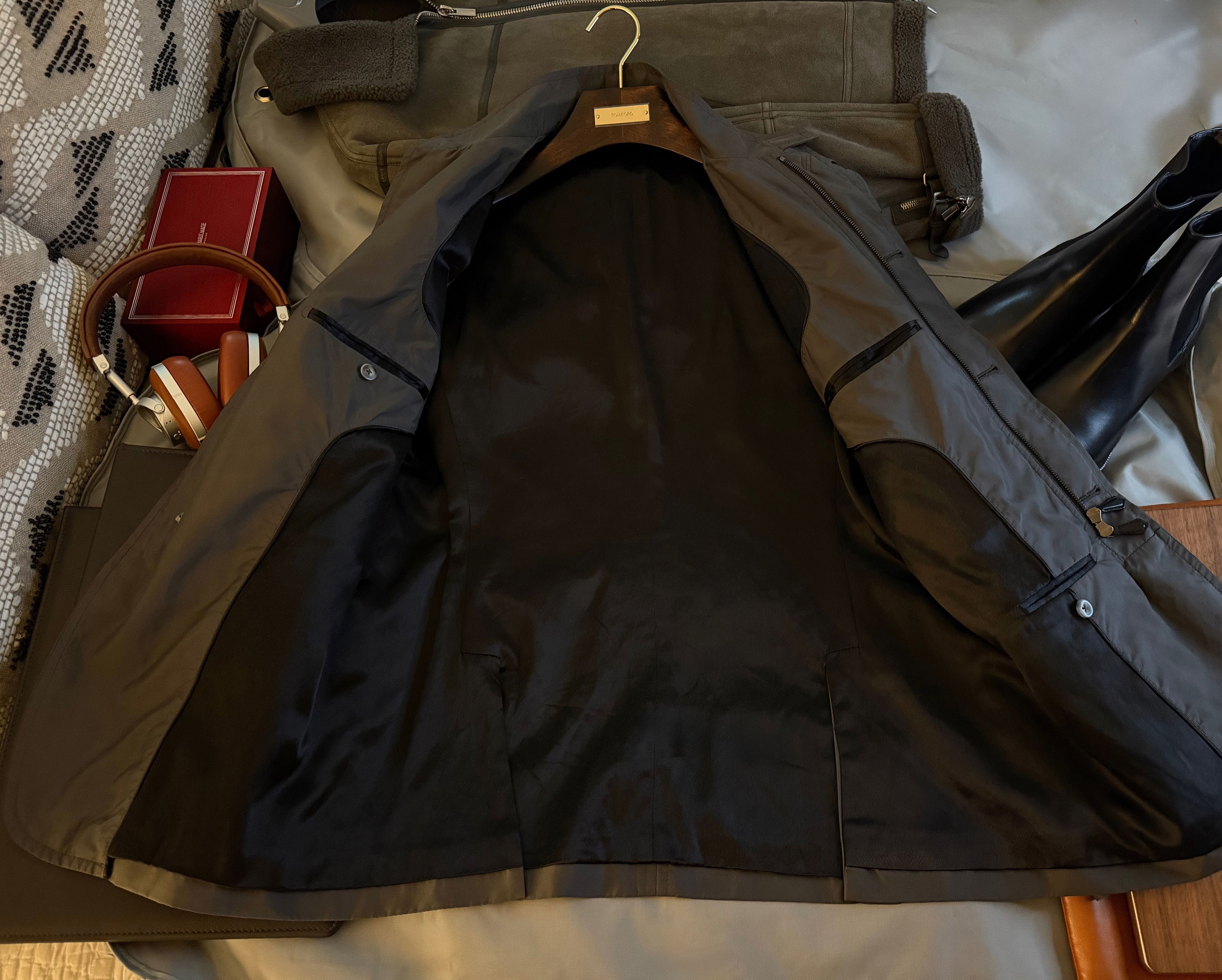 Tom Ford Effortless Cool Rare $4,200 w/tax New TOM FORD Field Jacket Size US M / EU 48-50 / 2 - 16 Thumbnail