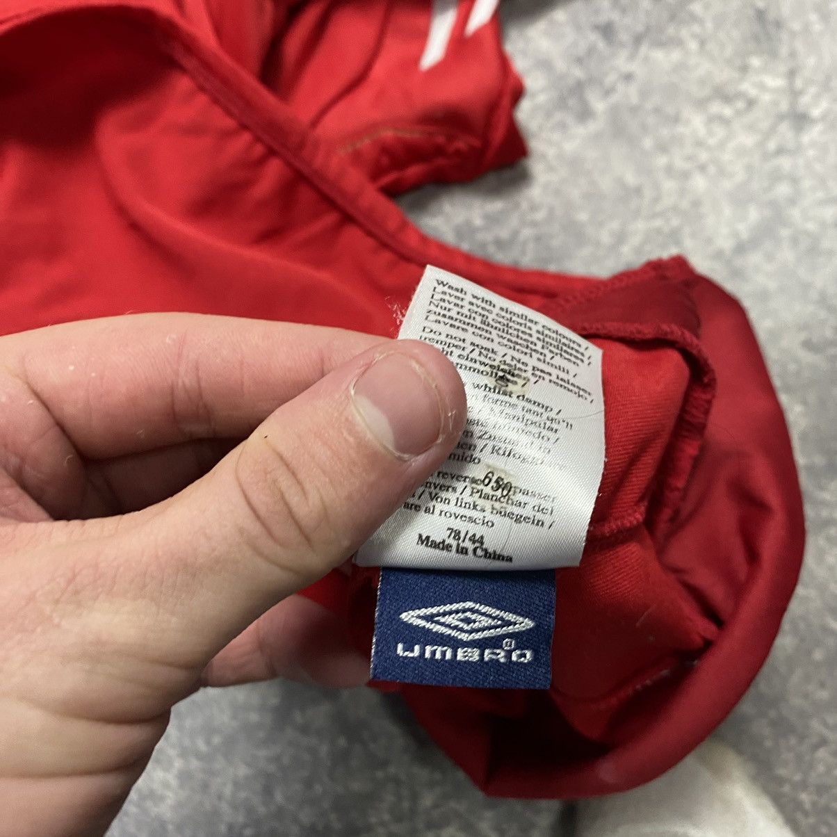 Umbro Vintage Umbro England 2006 National Football team jersey Size US XXL / EU 58 / 5 - 10 Thumbnail