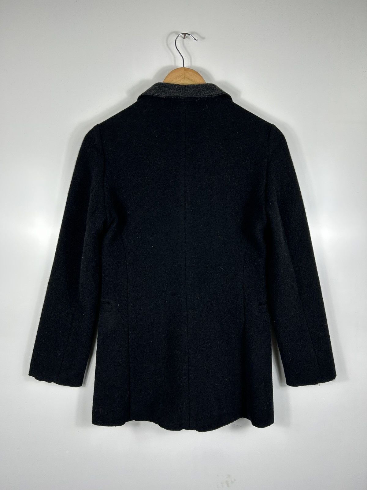 Designer × Japanese Brand × Yohji Yamamoto 🔥Ined Yohji Yamamoto Wool Single Breast Size XS / US 0-2 / IT 36-38 - 12 Thumbnail