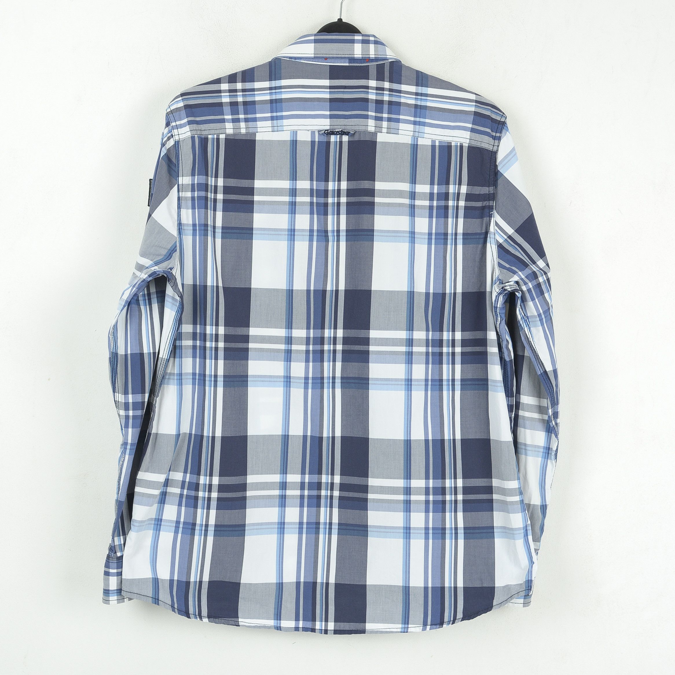 Other GAASTRA Men Casual Check Shirt Cotton Embroidery Long Sleeve Size US XL / EU 56 / 4 - 6 Thumbnail