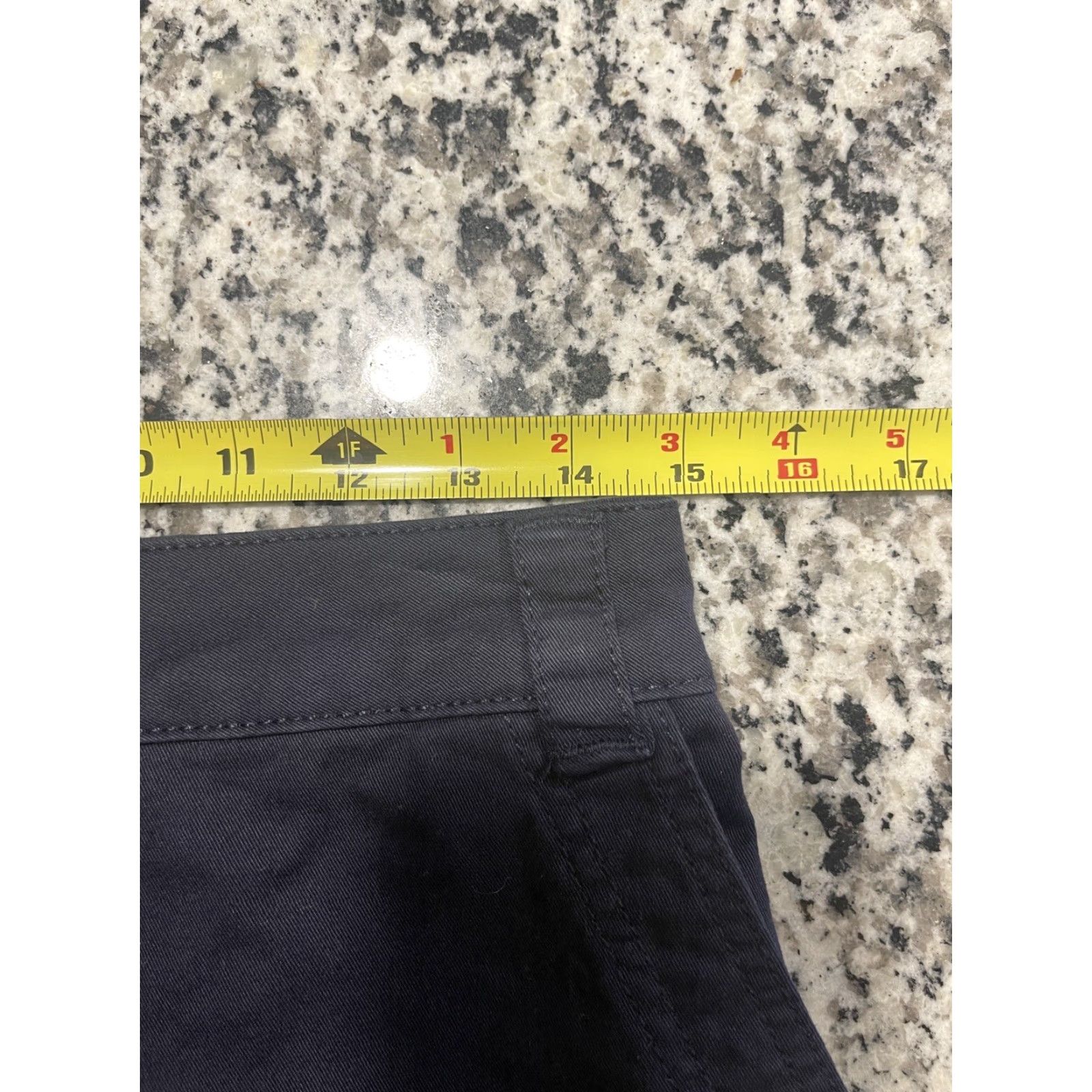 Boden BODEN Women's Chino Pants Navy Floral Embroidered Pockets Size 6L Size 30" / US 8 / IT 44 - 4 Thumbnail