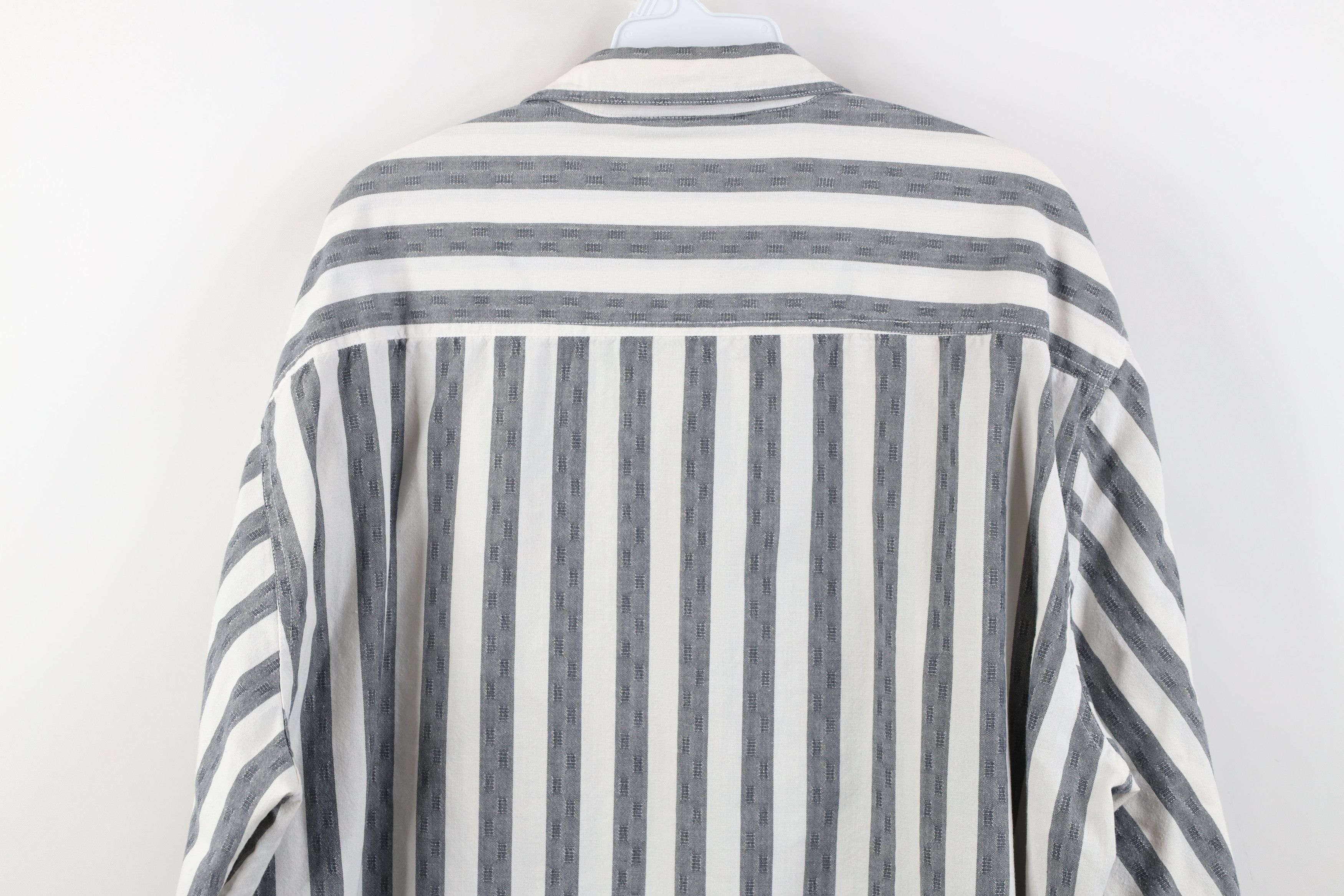 Levi's Vintage 80s Levis Silver Label Big E Big Pocket Button Shirt Size US XL / EU 56 / 4 - 12 Thumbnail