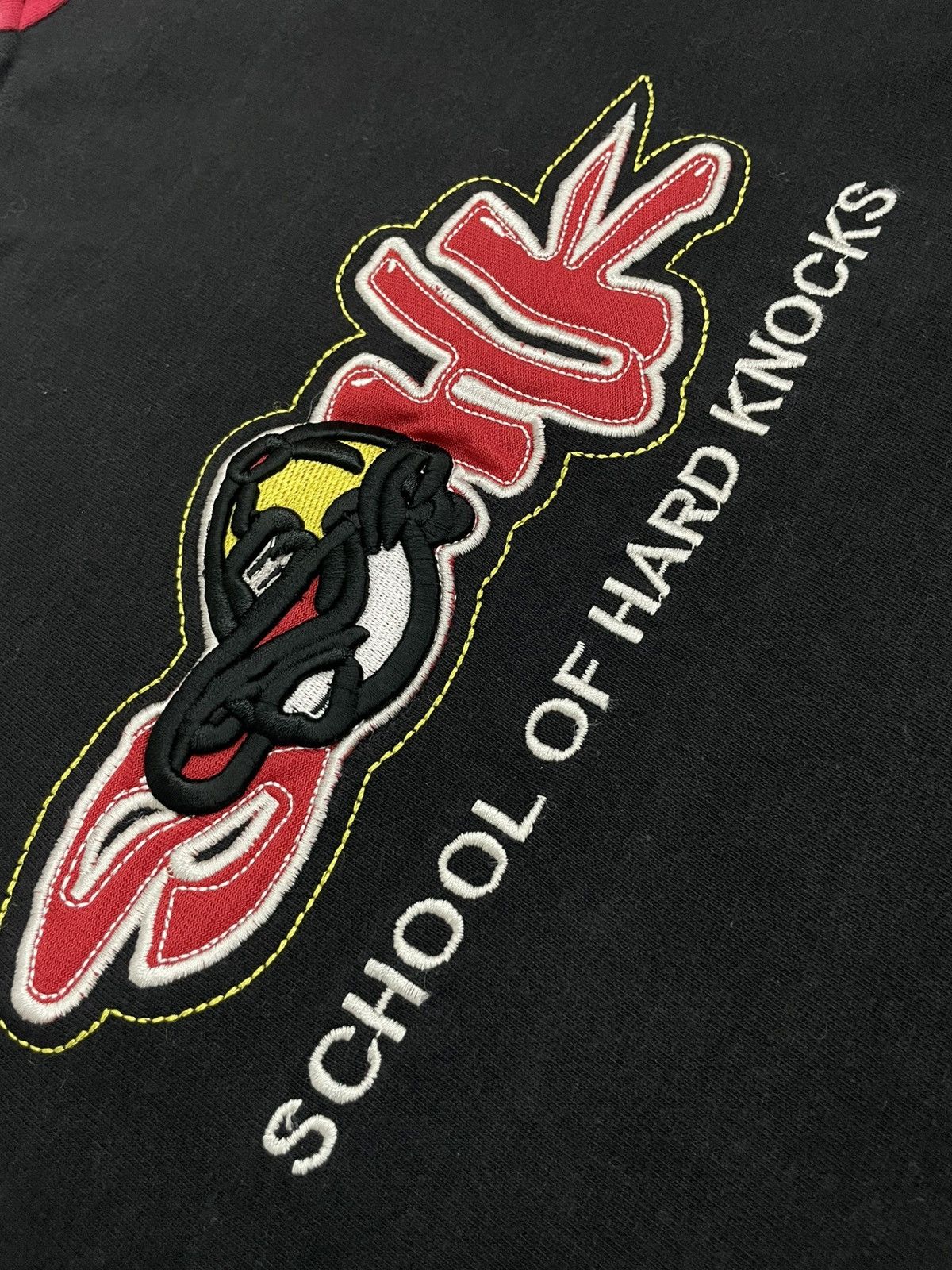 Fubu × JNCO School Of Hard Knocks Embroidery SOHK Tape Y2K Hip Hop Size US L / EU 52-54 / 3 - 12 Thumbnail