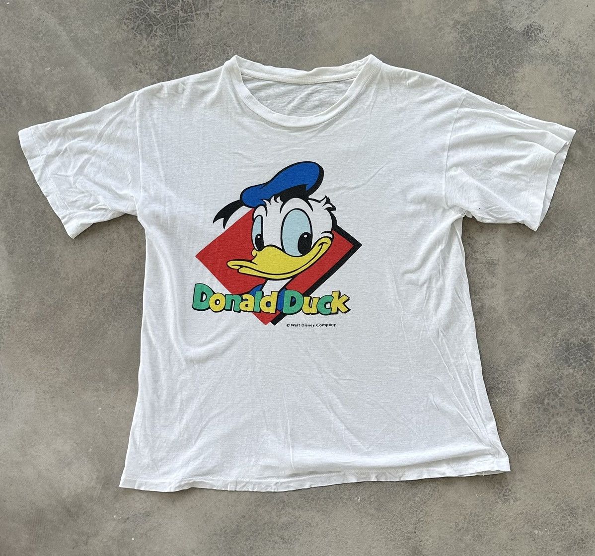 Disney VINTAGE 80S WALT DISNEY COMPANY DONALD DUCK TEE Size US M / EU 48-50 / 2 - 1 Thumbnail