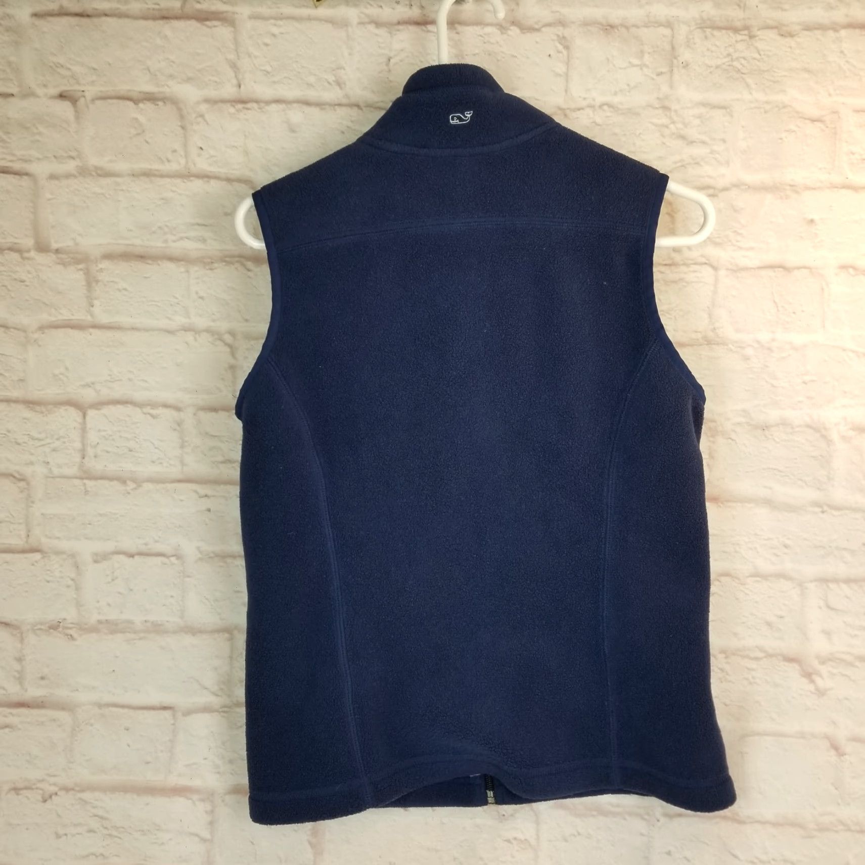 Vineyard Vines Vineyard Vines Sweater Vest Womens Small Blue Full Zip Fleece Outdoor Preppy Shirt Size S / US 4 / IT 40 - 2 Thumbnail