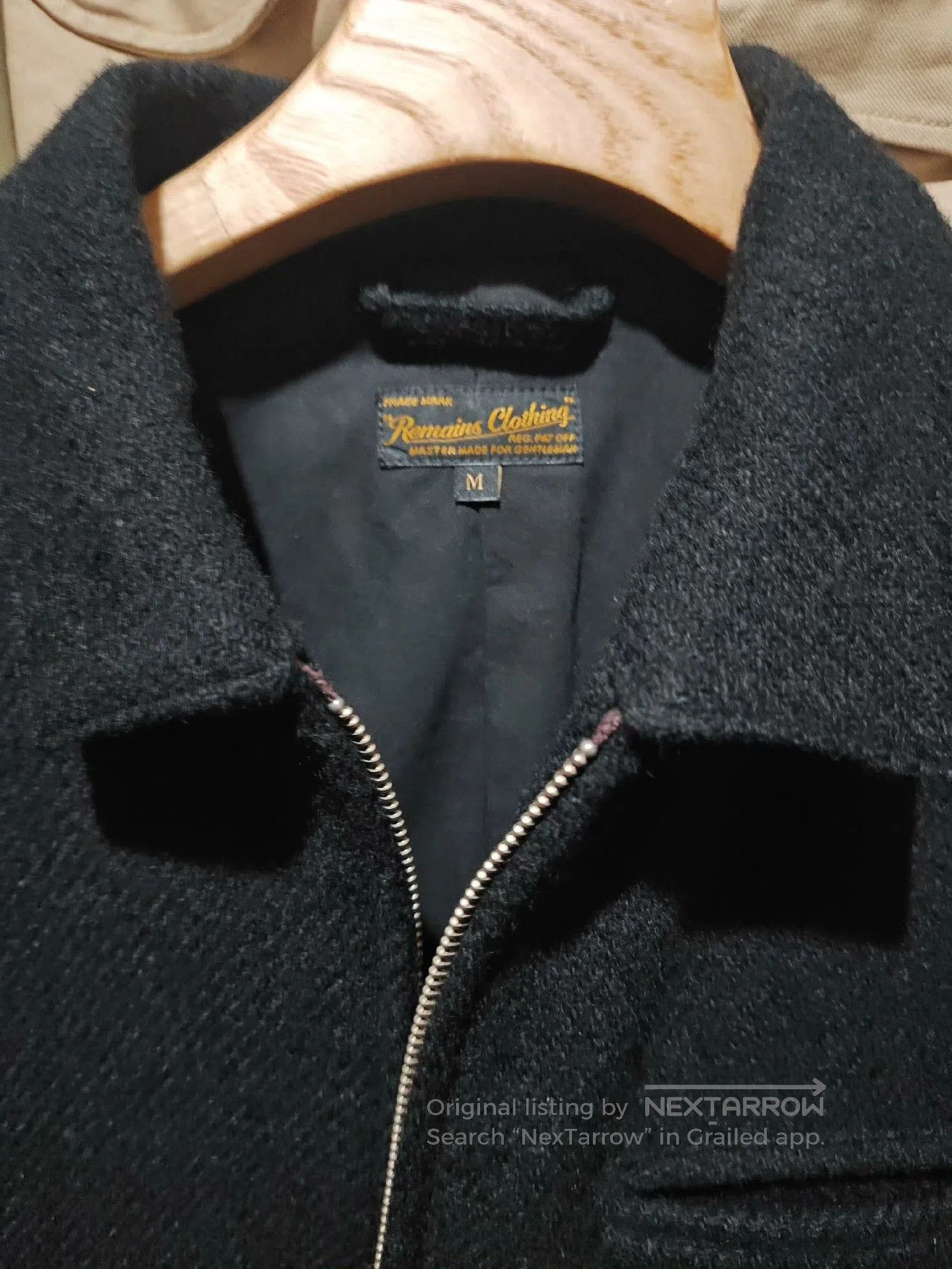 Harris Tweed Remains Harris Tweed British Vintage Black Slim Jacket. Size US M / EU 48-50 / 2 - 7 Thumbnail