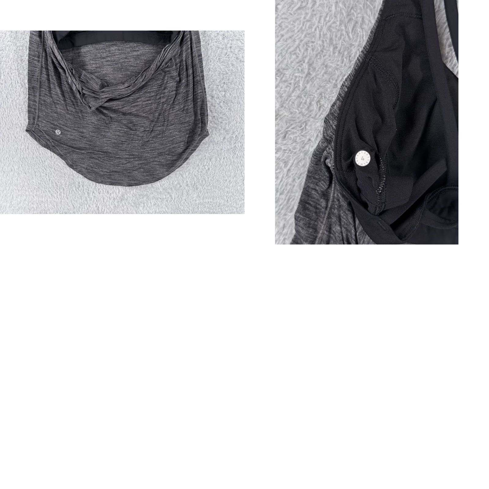 Lululemon Lululemon Shirt Women Gray Tank Luxtreme Built-In Bra All Seasons Sleeveless Racerback Casual Workwear Regular Size 4 Size S / US 4 / IT 40 - 9 Thumbnail