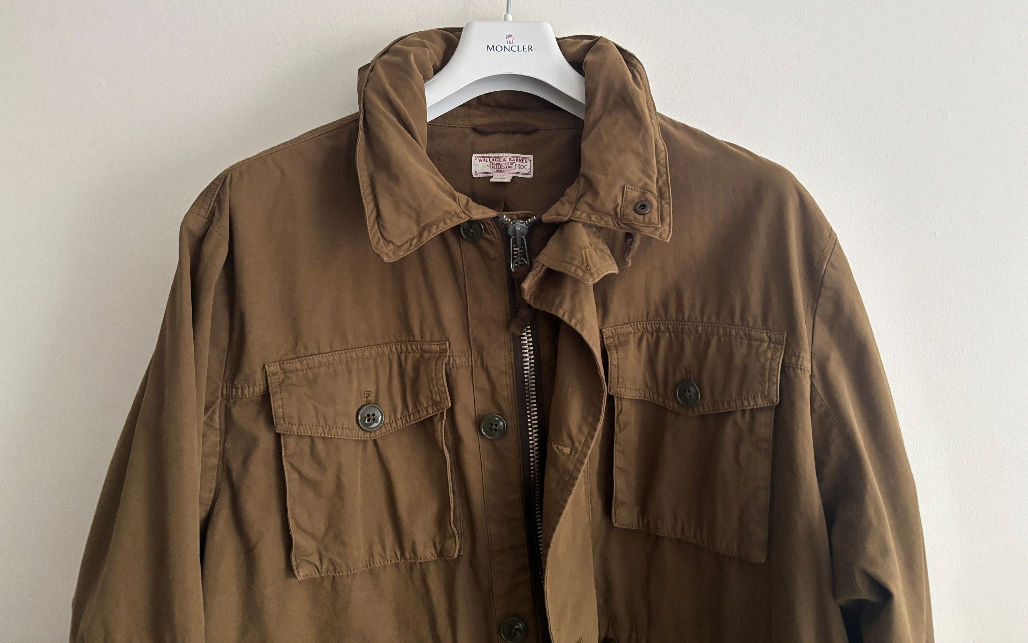 Wallace & Barnes $275 Field Cotton Mechanics Jacket/ Coat- Olive Drab XL Size US XL / EU 56 / 4 - 6 Thumbnail