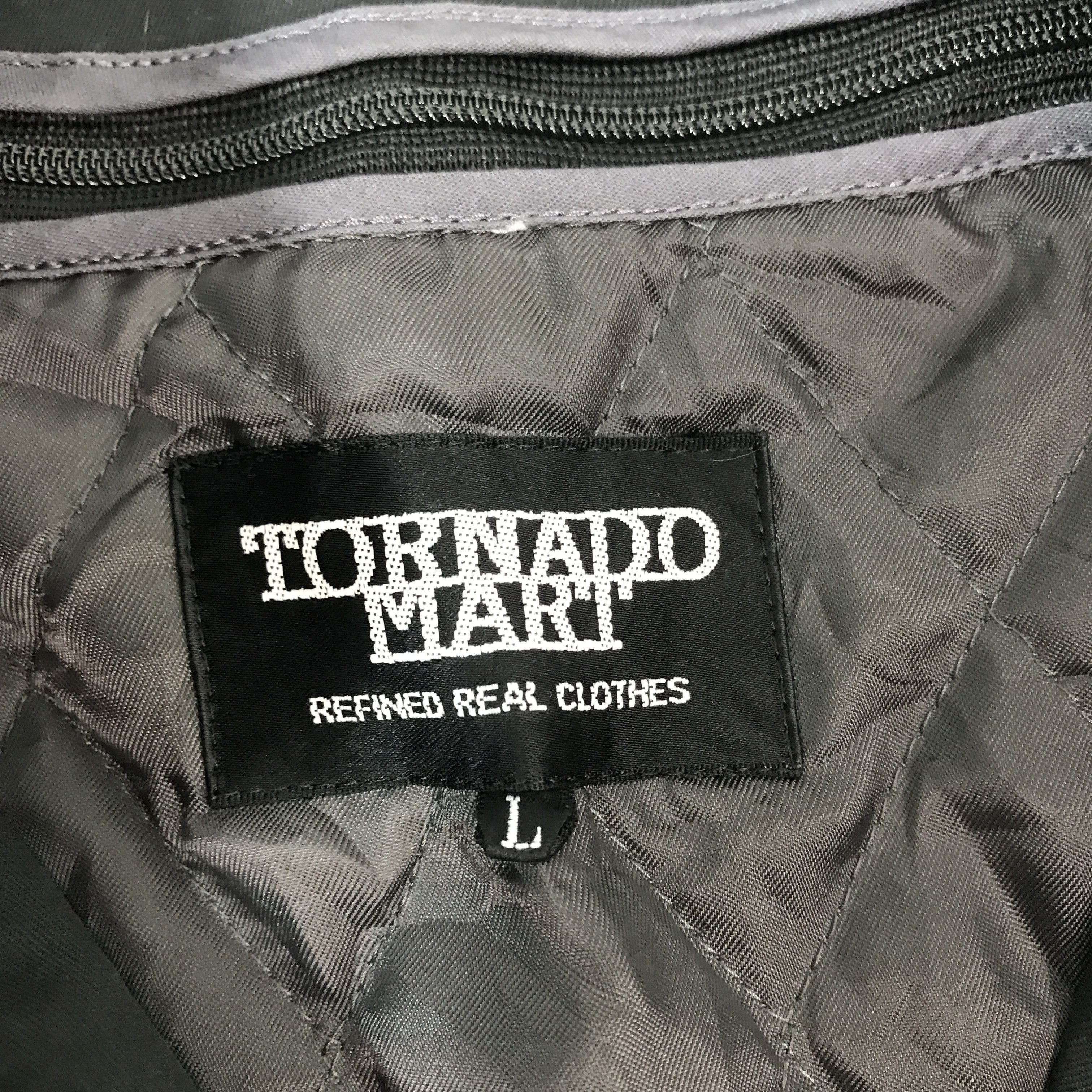 Tornado Mart Vintage Tornado Mart Japan Parkas Black Faded Jacket K62B10 Size L / US 10 / IT 46 - 9 Thumbnail