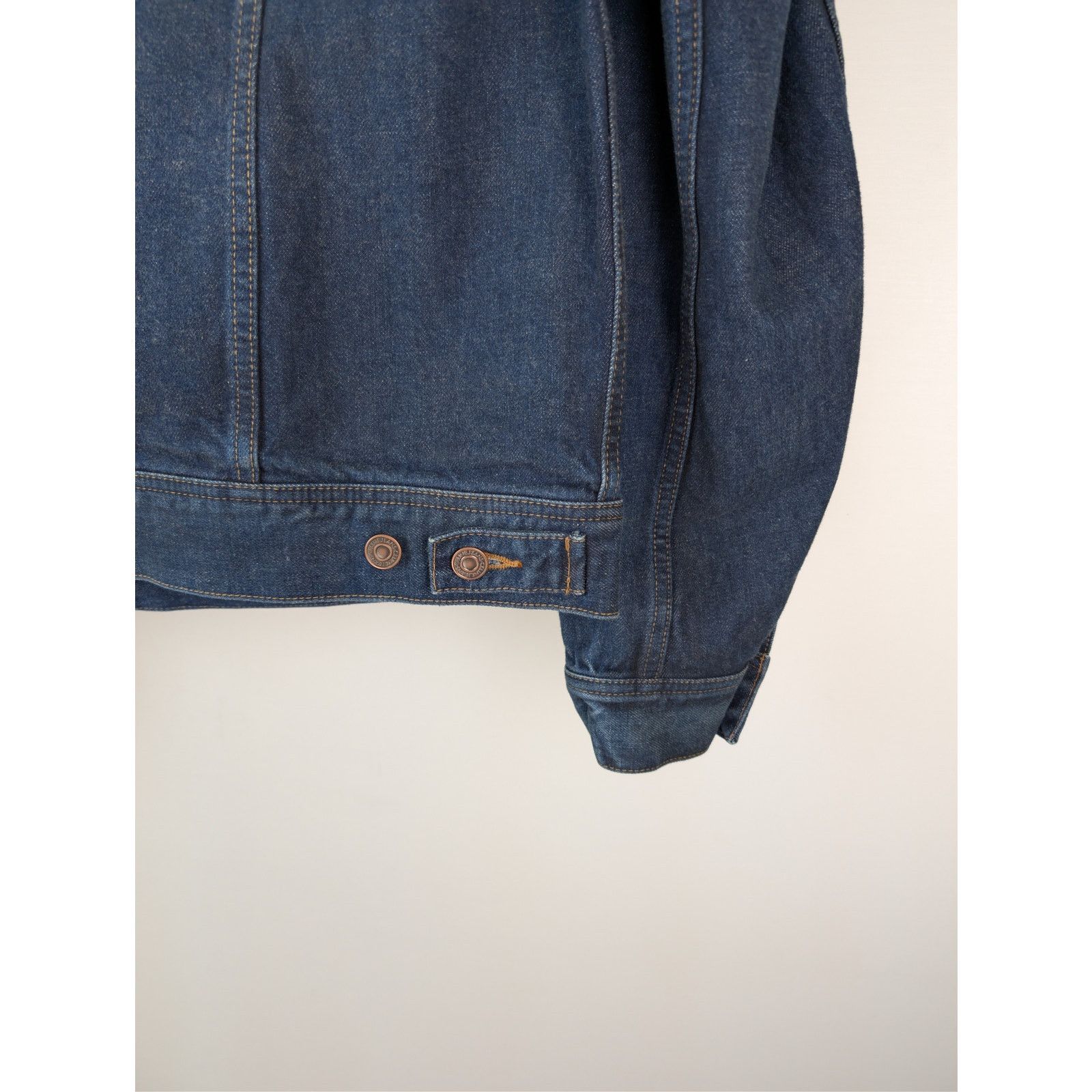 Celine o1rshd1 CELINE PARIS patch on the back Trucker Denim Jacket Size US XL / EU 56 / 4 - 13 Thumbnail