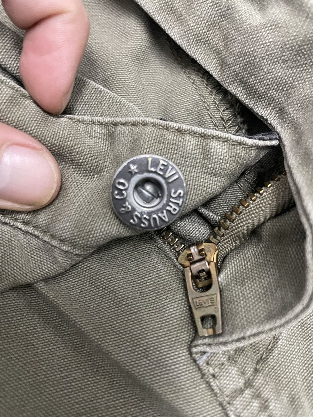 Levi's × Levi's Made & Crafted × Levi's Vintage Clothing Levis Red Tab Three quarters cargo tactical Jort Style Size US 30 / EU 46 - 8 Thumbnail
