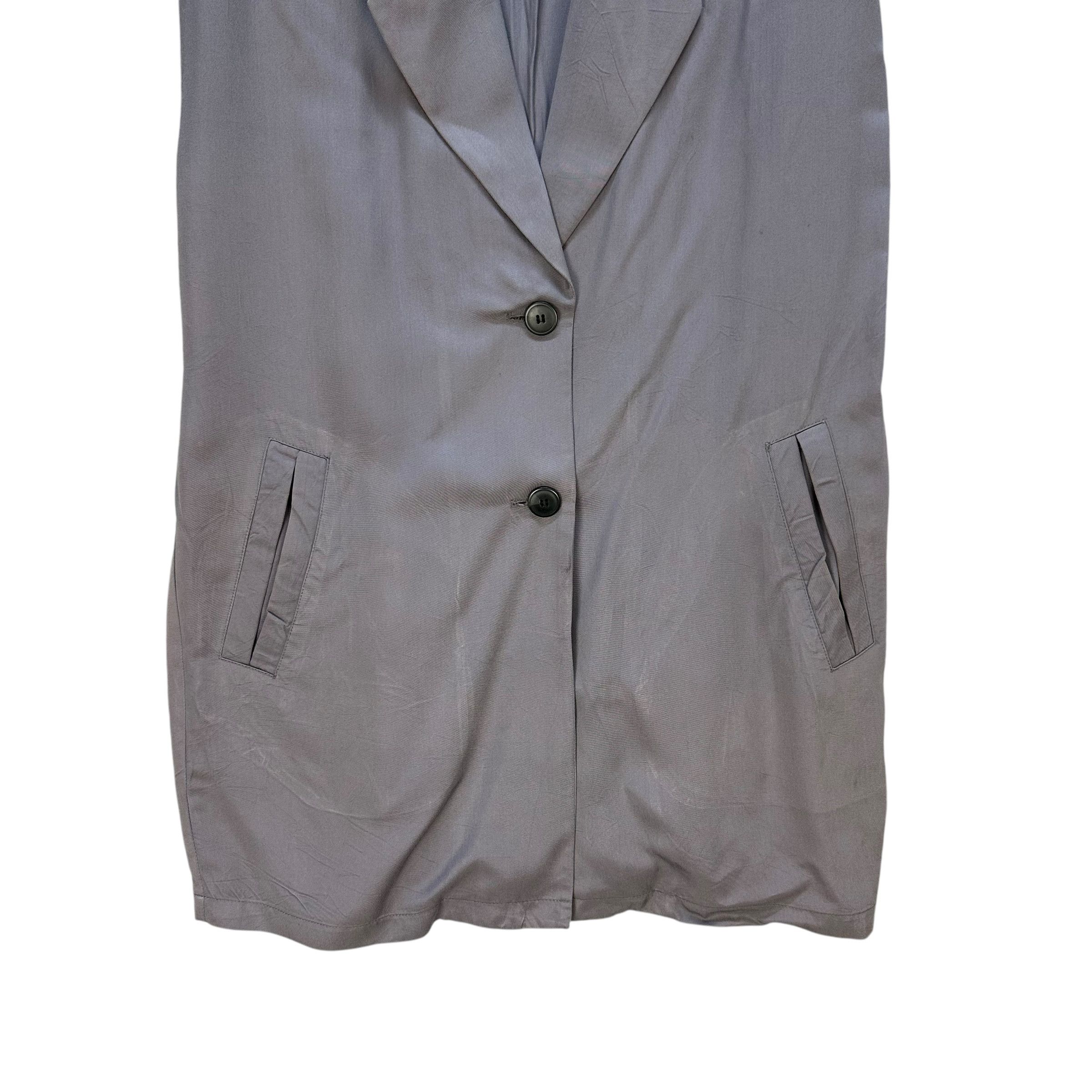 Japanese Brand KASTANE Magazine Jacket Sleeveless Belted Suit #A77-1878 Size ONE SIZE - 3 Thumbnail