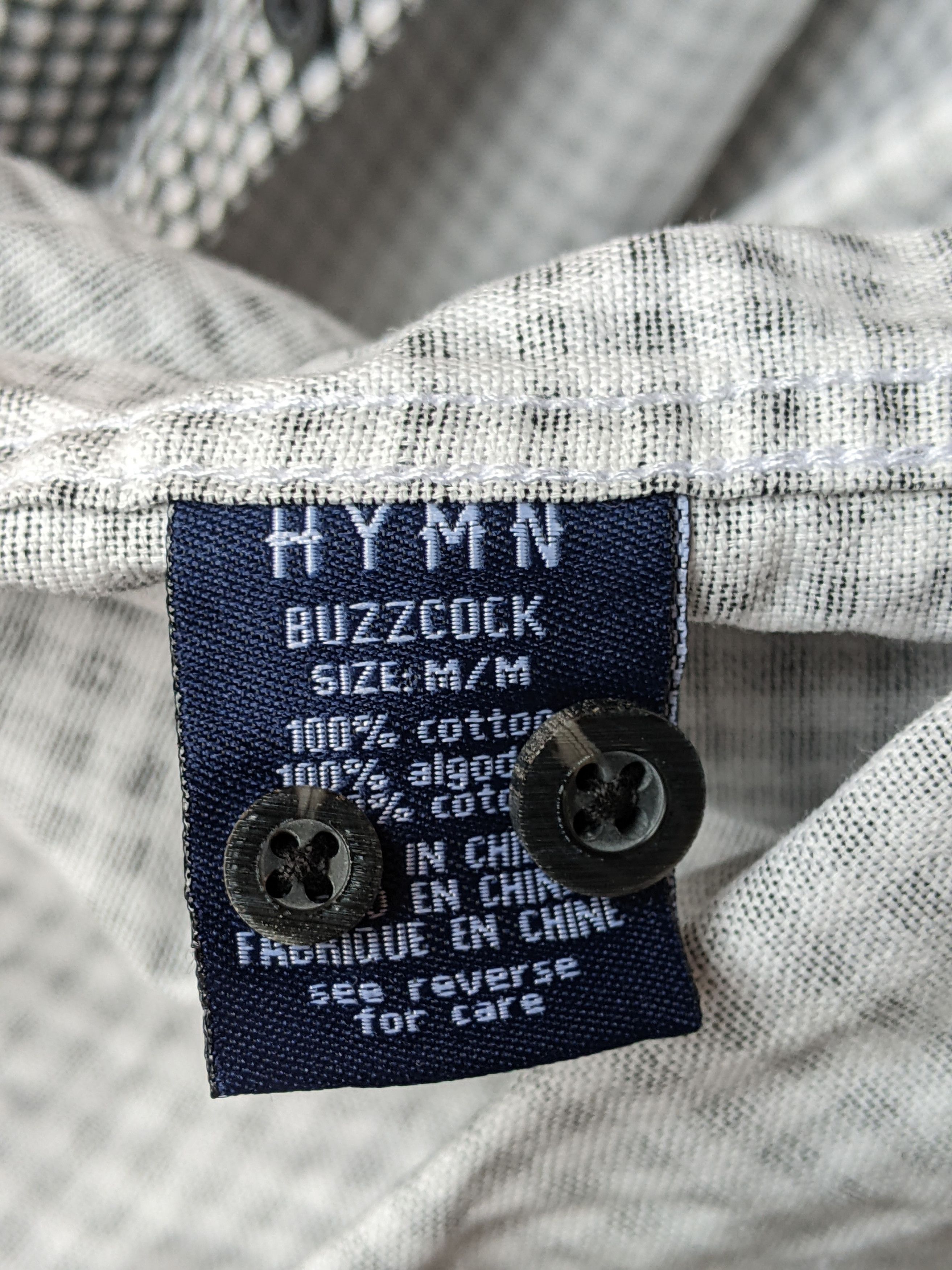Japanese Brand HYMN London Plaid Cotton Longsleeve Shirt Size M Buzzcock Size US M / EU 48-50 / 2 - 19 Thumbnail
