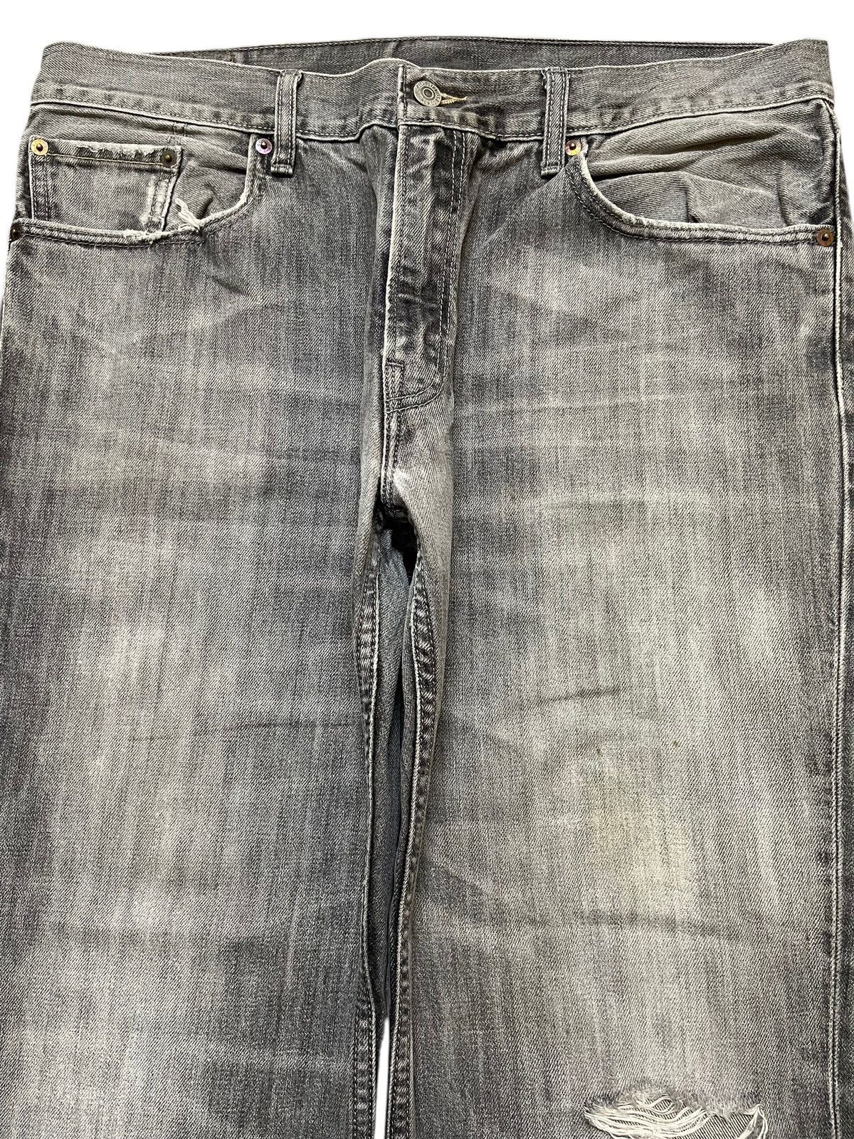 Levi's Vintage 90s Levis 502 Faded Wash Distress Style Loose Jeans Size US 36 / EU 52 - 3 Thumbnail