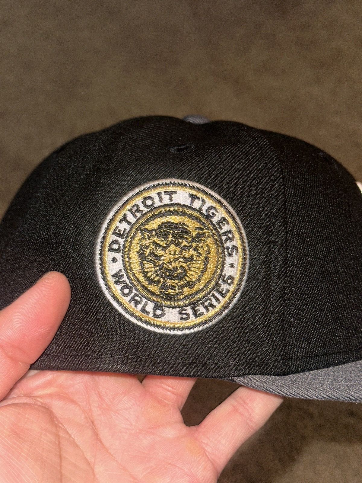 Hat Club × MyFitteds × New Era HAT CLUB Detroit Tigers World Series Patch Size 7 1/8 Size ONE SIZE - 3 Thumbnail
