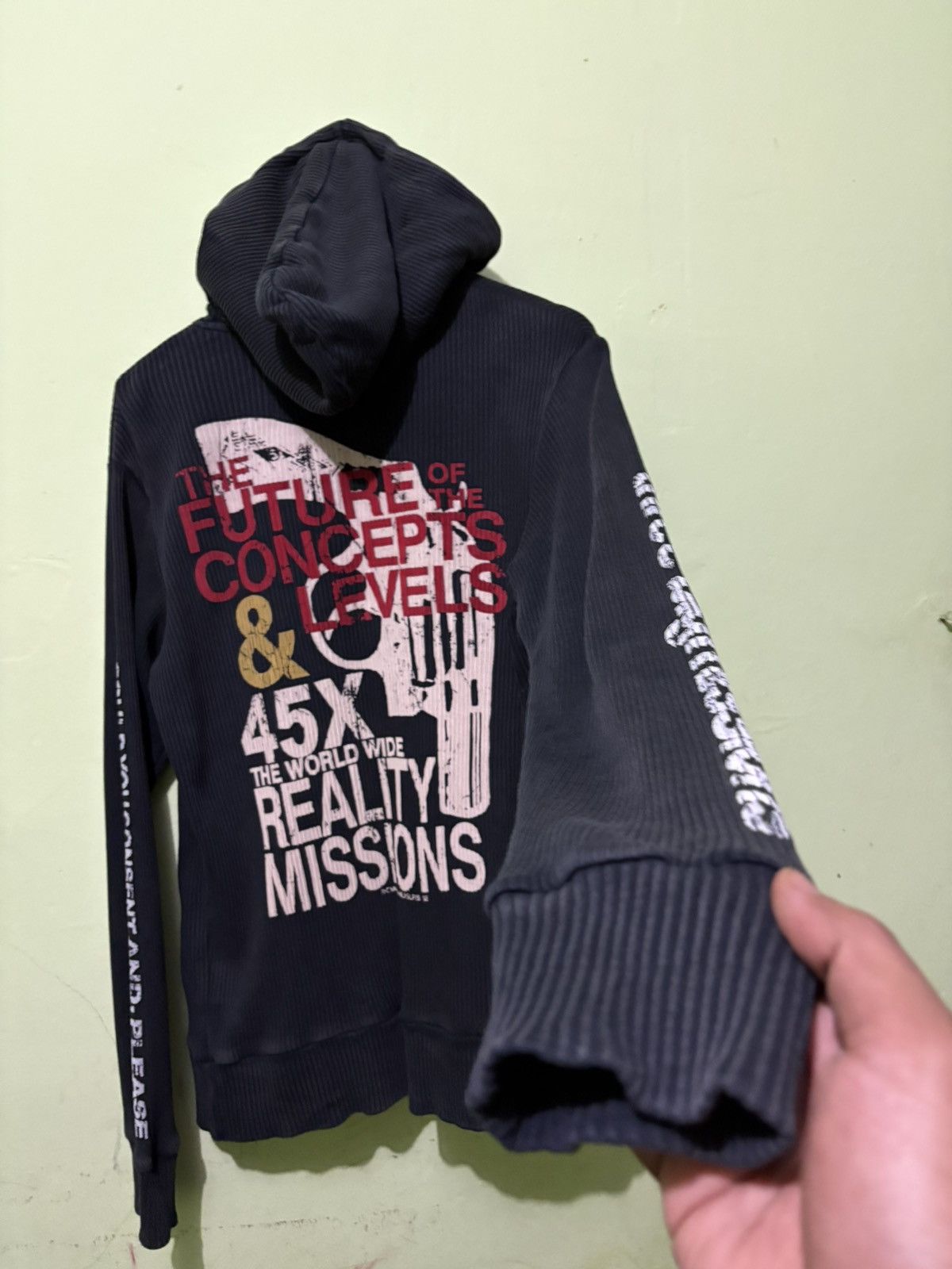 Other 4th Generate Streetwear Corduroy Black Hoodie Big Logo Size US L / EU 52-54 / 3 - 11 Thumbnail
