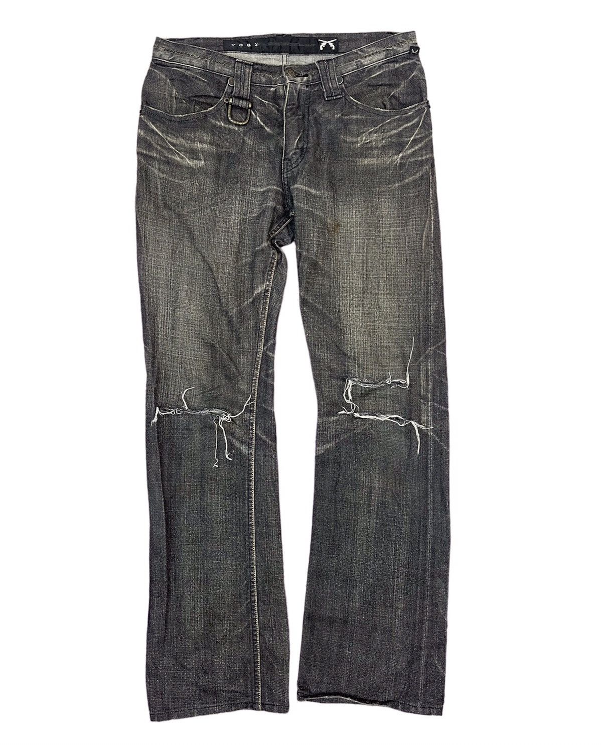 Roar Roar Japan knee damage Denim Pants Size US 34 / EU 50 - 1 Thumbnail