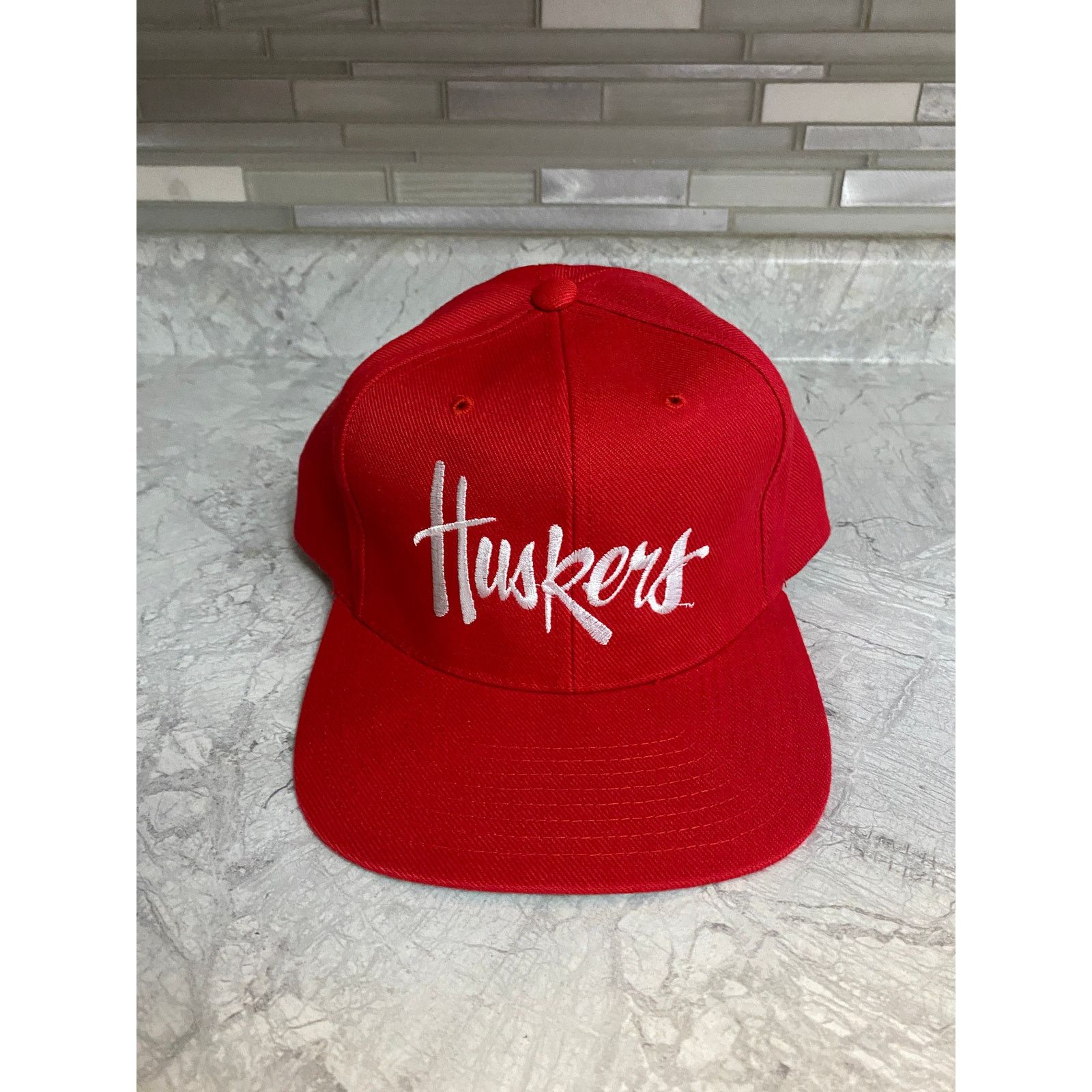 NCAA Vintage Nebraska Cornhuskers Snapback Hat Size ONE SIZE - 2 Thumbnail