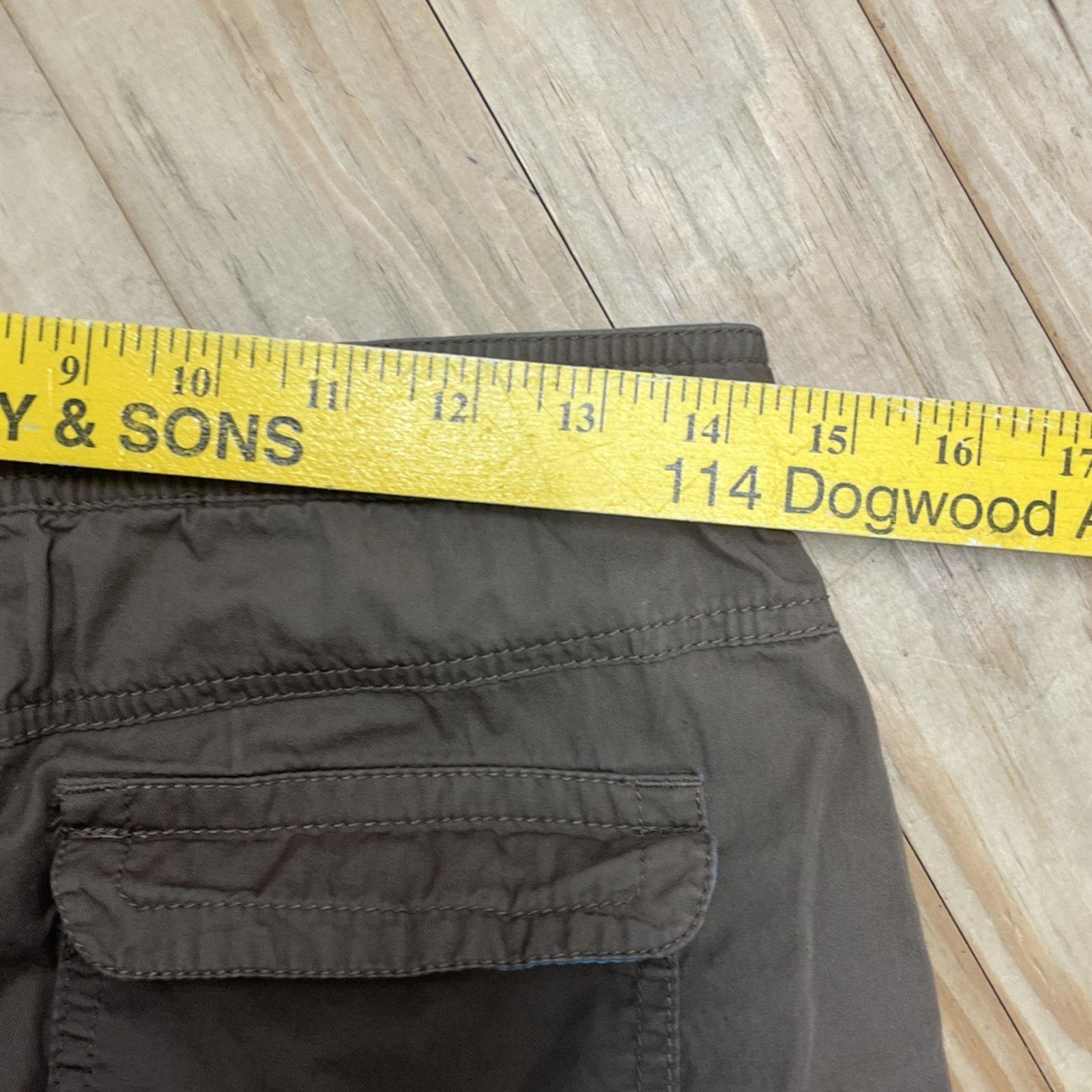Other NATALIE & ME Brown Drawstring Pants Sz Medium Size 29" - 4 Thumbnail