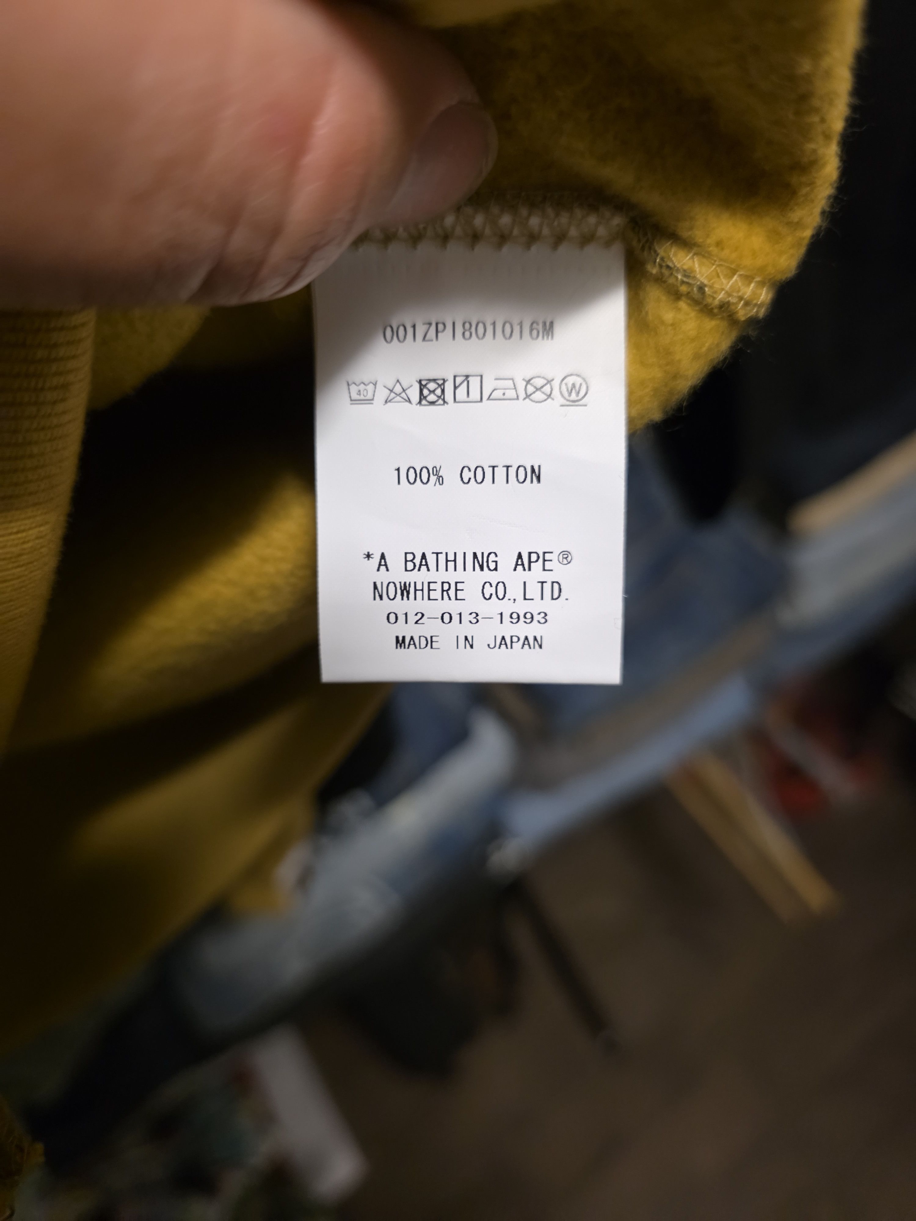 Bape Bape zip hoodie XXL new Size US XXL / EU 58 / 5 - 5 Thumbnail