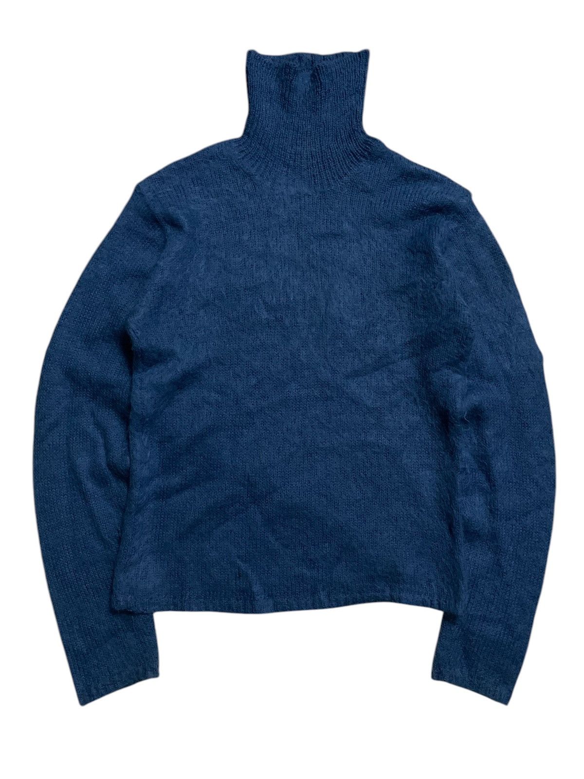 Tornado Mart 💥Ppfm Knit Mohair Turtleneck Shirt Size S / US 4 / IT 40 - 3 Thumbnail