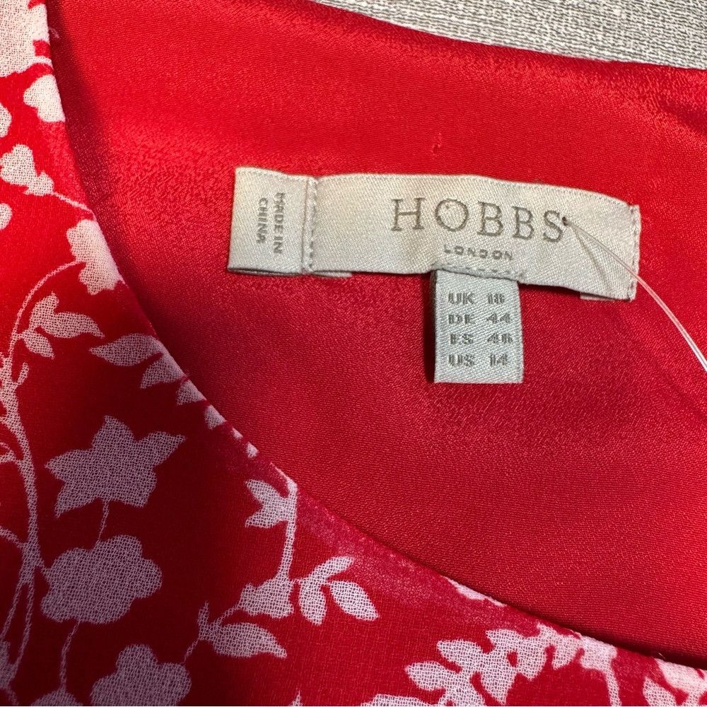Hobbs London New HOBBS LONDON Rosie Floral Print Blouse Size 14 Size XL / US 12-14 / IT 48-50 - 4 Thumbnail