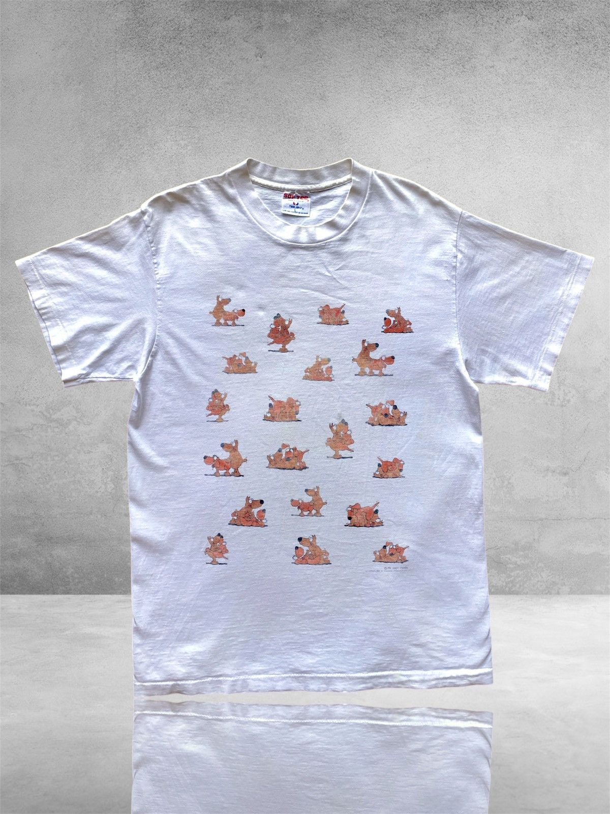 Other Vintage 90s naughty Dog Sex Positions T-Shirt Size US M / EU 48-50 / 2 - 1 Thumbnail