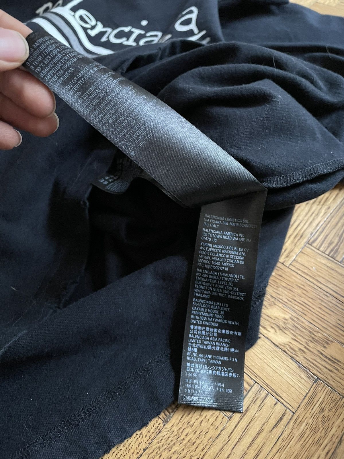 Balenciaga Balenciaga Political Hand Drawn Oversized Tee Size US XS / EU 42 / 0 - 6 Thumbnail